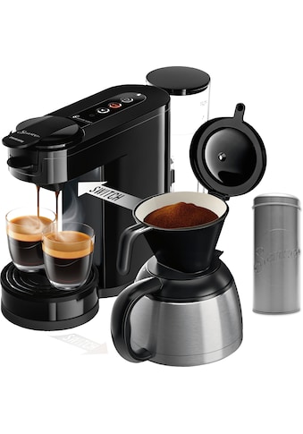 Kaffeepadmaschine »Switch HD6592/64, 26% recyceltem Plastik, Kaffee Boost...