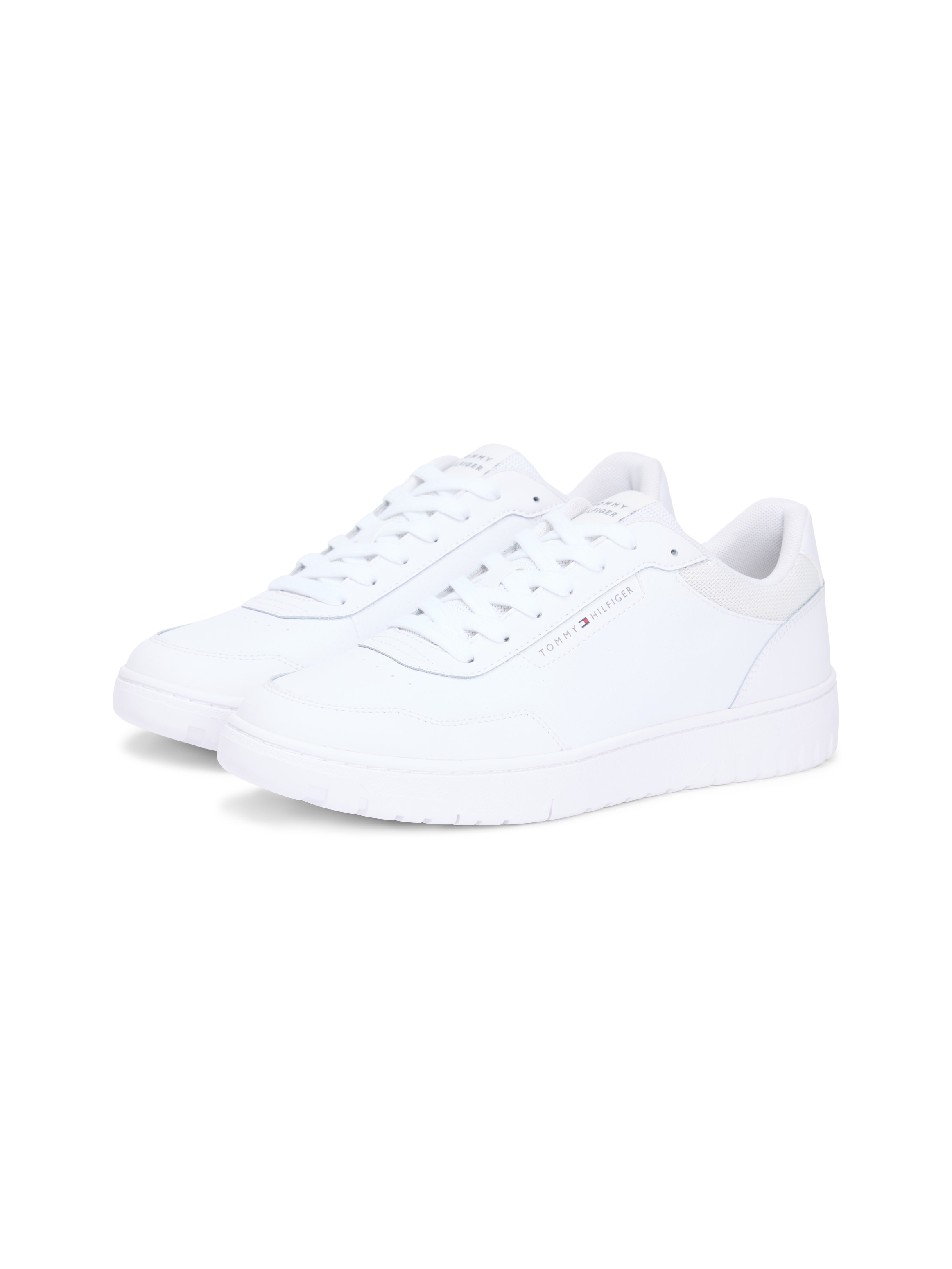 Tommy Hilfiger Sneaker »BASKET CORE LITE LTH BLOCK«  , Freizeitschuh, Halbschuh, Schnürschuh mit seitlicher Logoverzierung