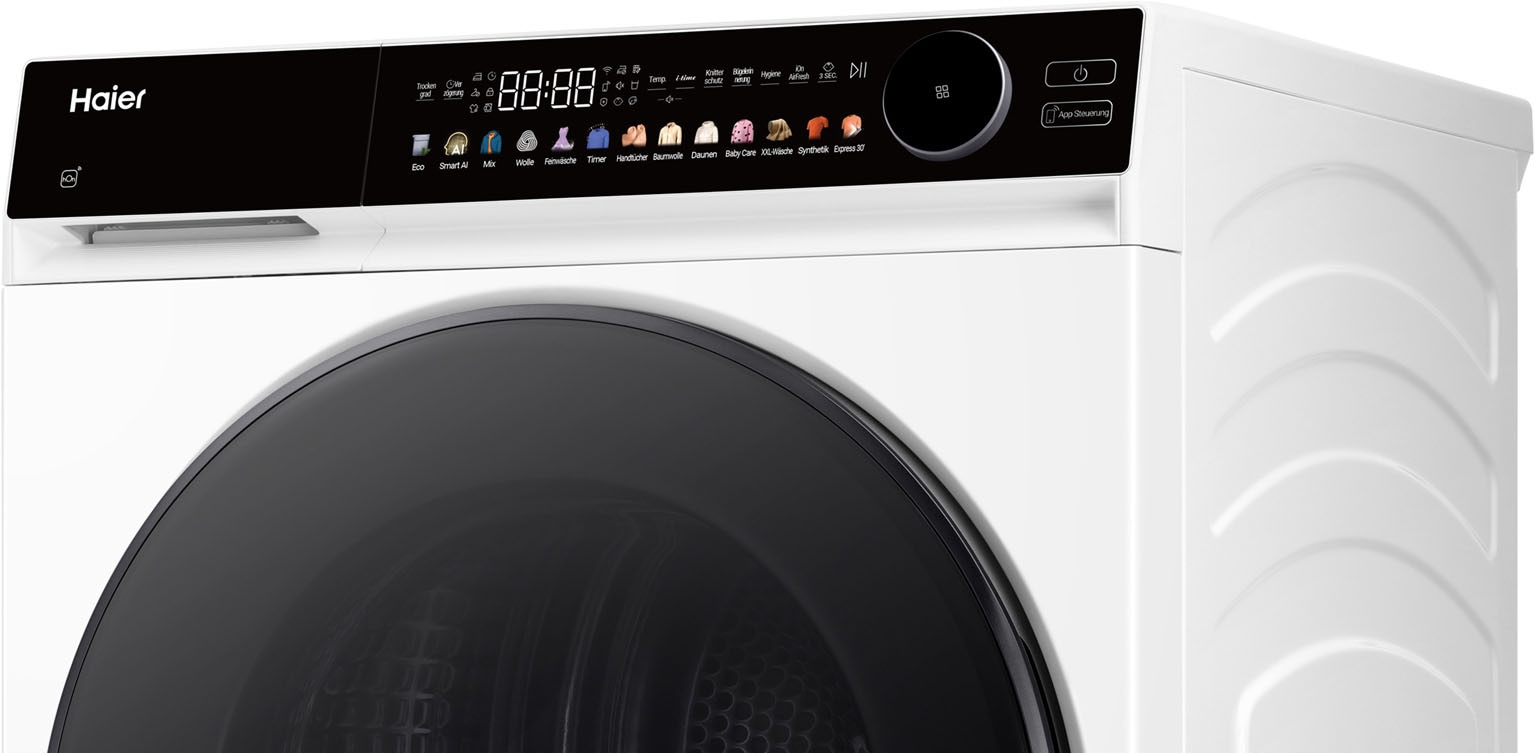 Haier Wärmepumpentrockner »HD90-B667U1« G7 Serie Smart AI Automatikprogramm & Ion Air Fresh