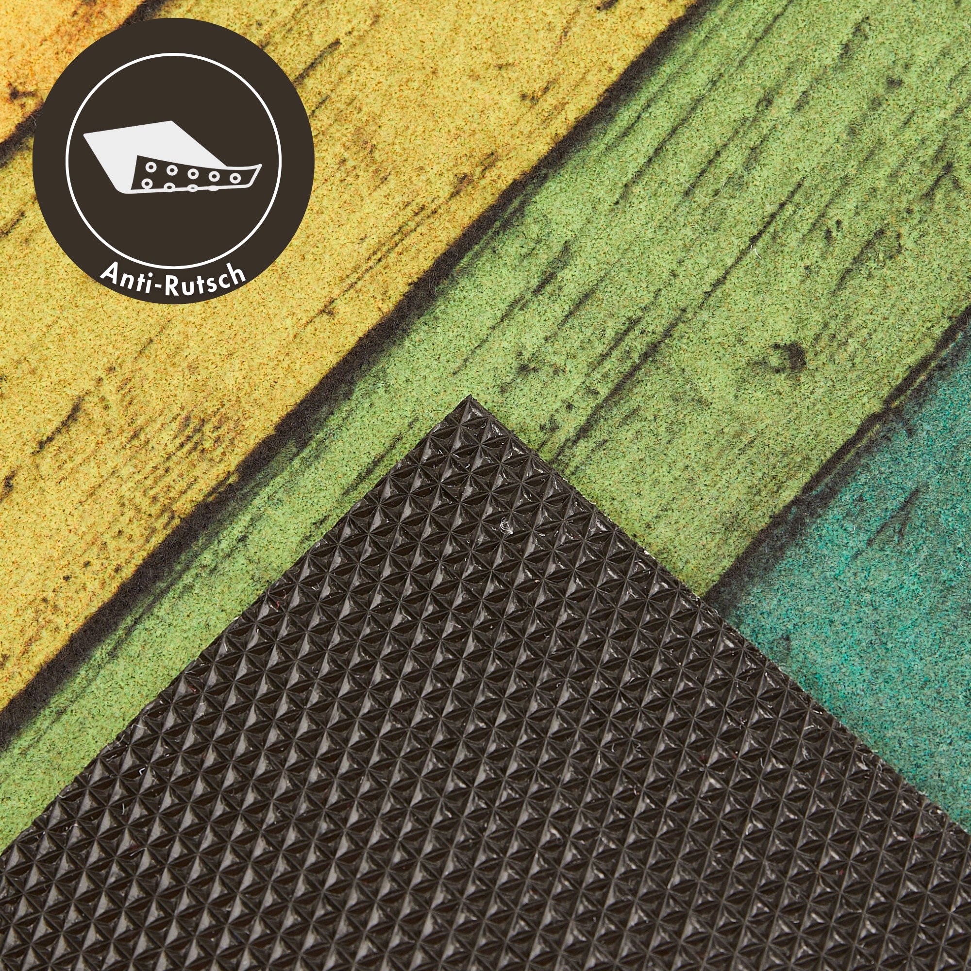 Andiamo Fußmatte »Modern« rechteckig 6,5 mm Höhe Schmutzfangmatte, bedruckt, diverse Motive, In- und Outdoor geeignet