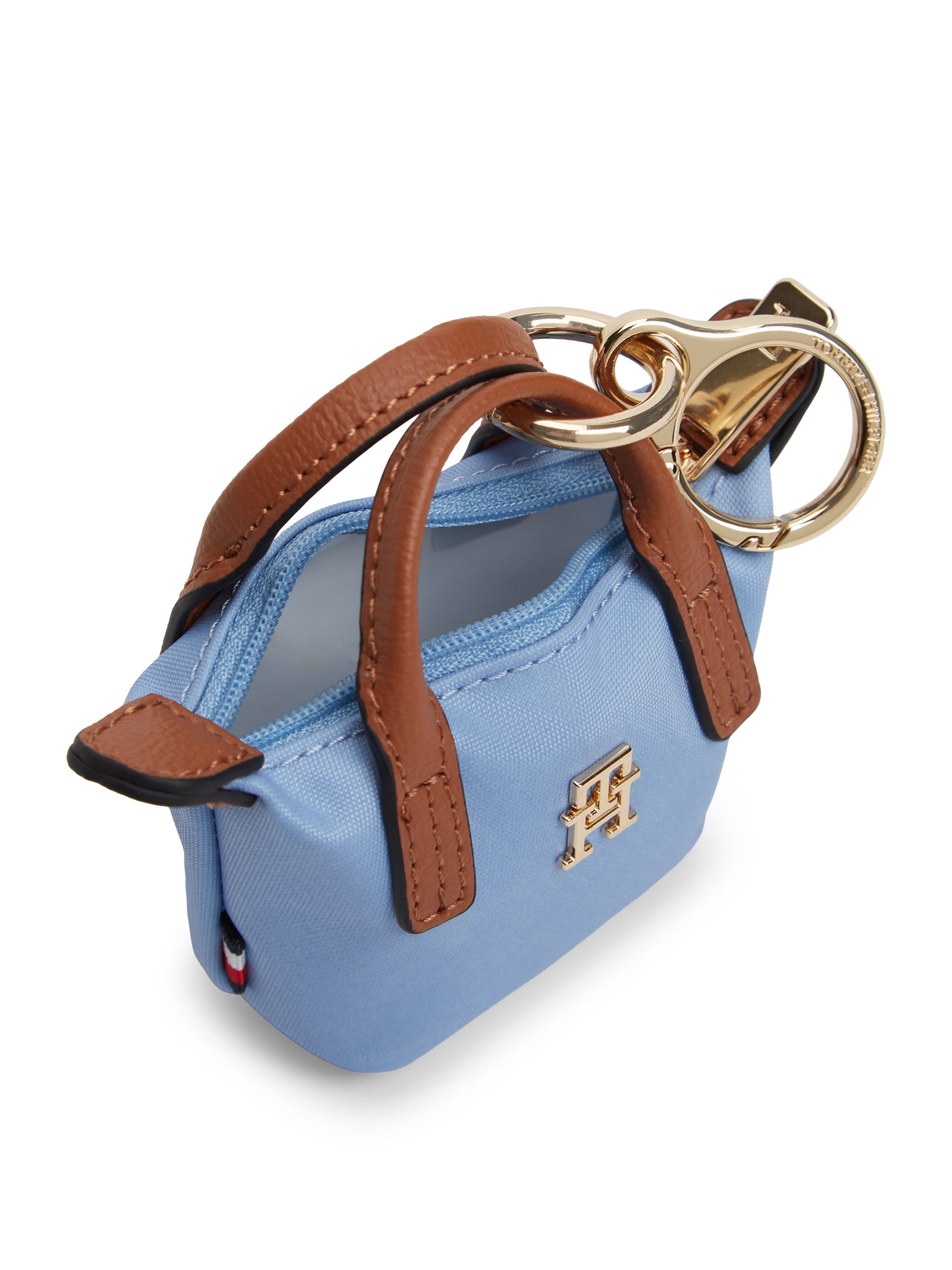Tommy Hilfiger Schlüsselanhänger »TH CHARMS POPETTE NANO« Taschen Charm, Bag Charm mit Anhänger für Einkaufchips