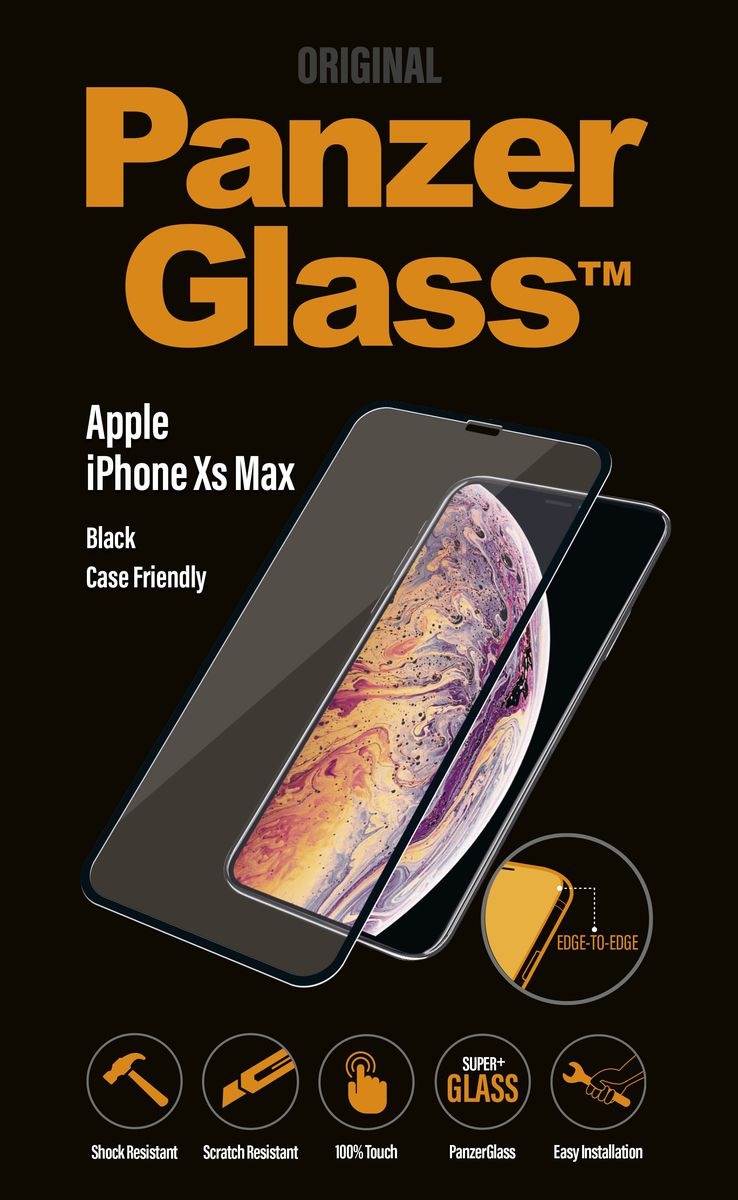 Schutzglas »für Apple iPhone XS Max Case friendly«