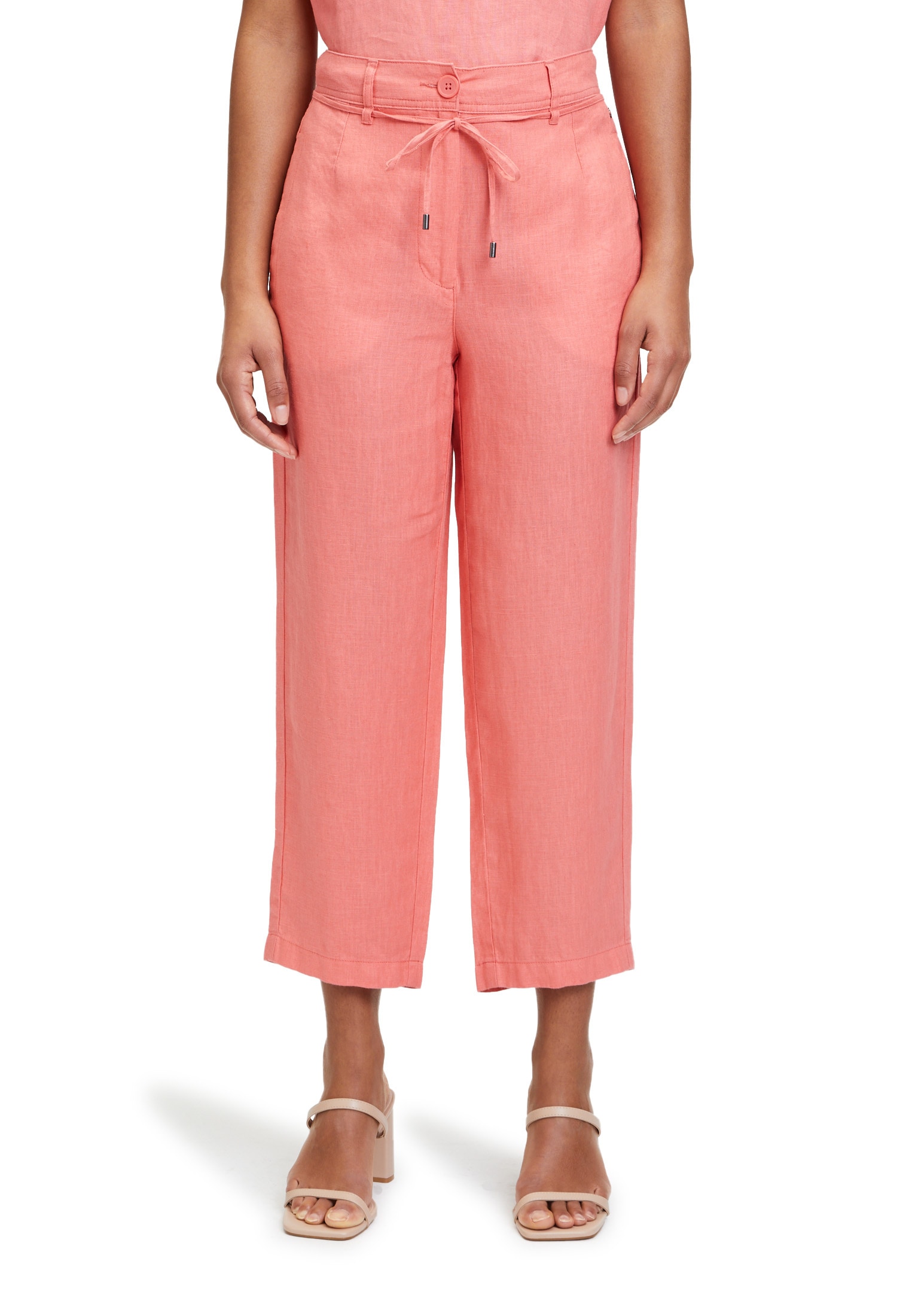 Betty&Co Stoffhose »Sommerhose mit Gürtel«