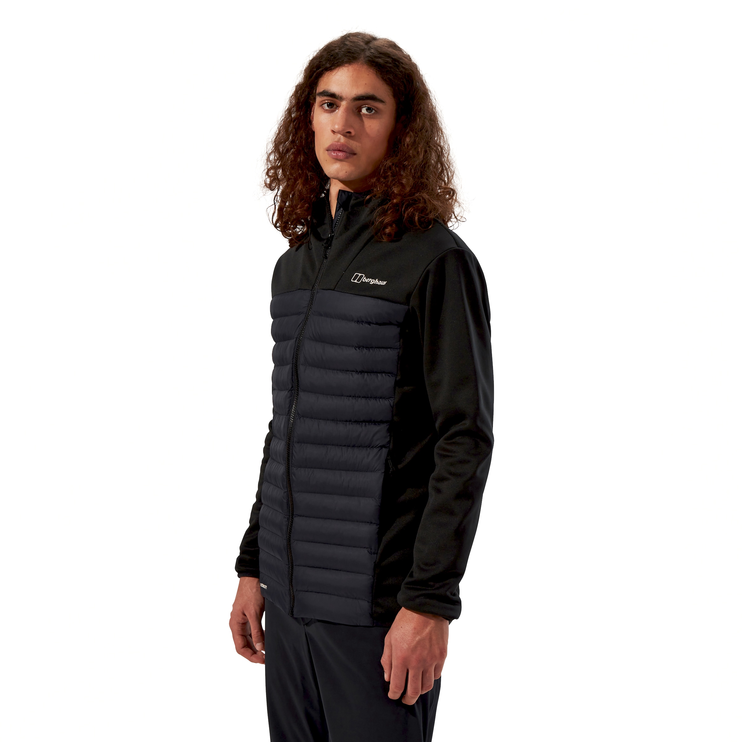 Berghaus Hybridjacke »VASKYE HOODED HYBRID JACKET« mit Kapuze mit Kapuze mit Kinnschutz, wasserabweisend und windabweisend
