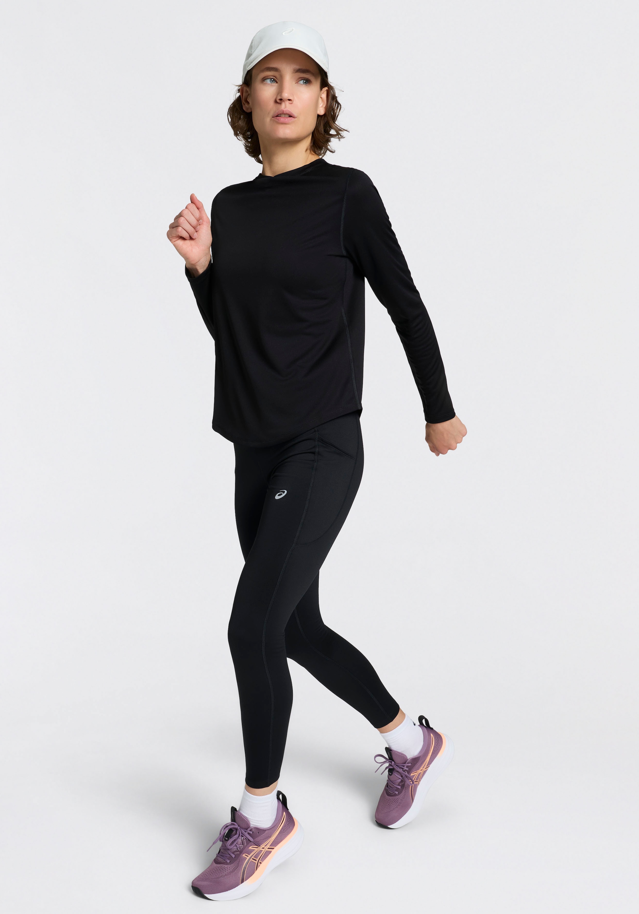 Asics Laufshirt »ASICS CORE LS TOP« langärmlig, mit reflektierenden Details, für Training und Laufen