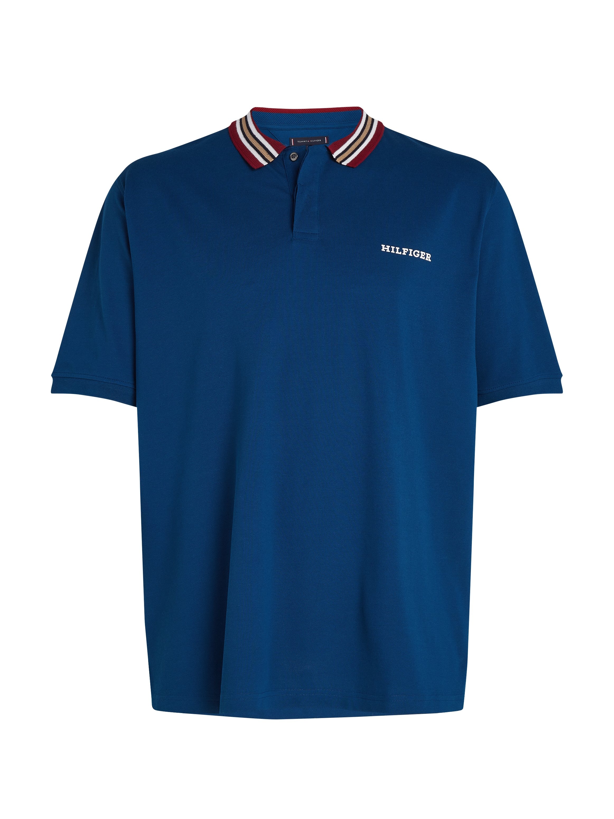 Tommy Hilfiger Big & Tall Poloshirt »BT-GIFTING RWB CLLR REG POLO-B«, in Großen Größen, mit Logostickerei am Ärmel