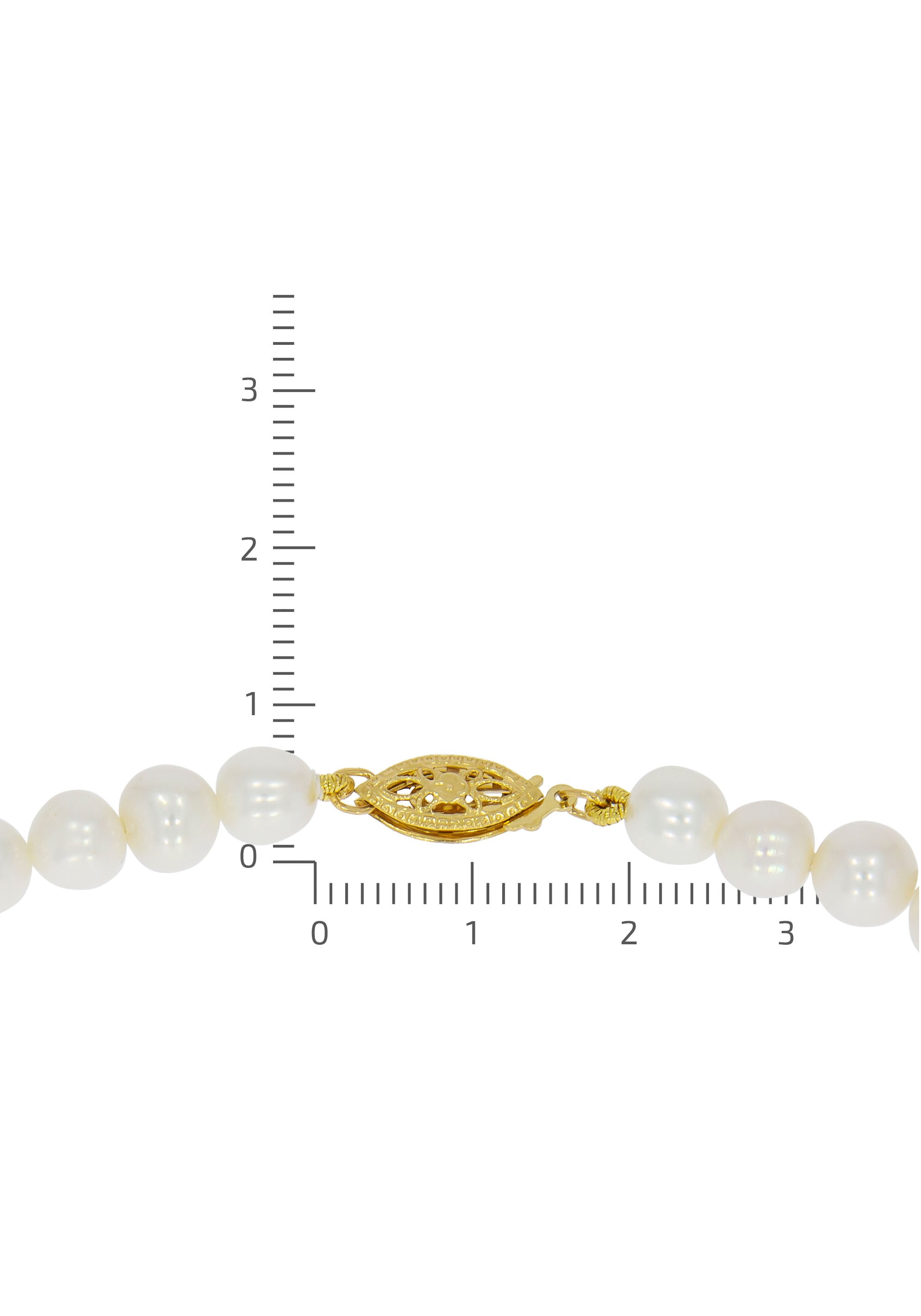 Firetti Perlenkette »Schmuck Geschenk Gold Jeans, Geburtstag Shop zu 585 OTTO Sneaker! im Halsschmuck Halskette Perle«, Kleid, Online Weihnachten Shirt, Anlass