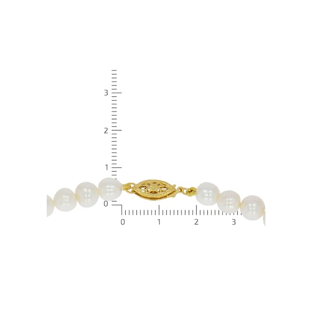 Firetti Perlenkette »Schmuck Geschenk Gold 585 Halsschmuck Halskette  Perle«, zu Kleid, Shirt, Jeans, Sneaker! Anlass Geburtstag Weihnachten im  OTTO Online Shop