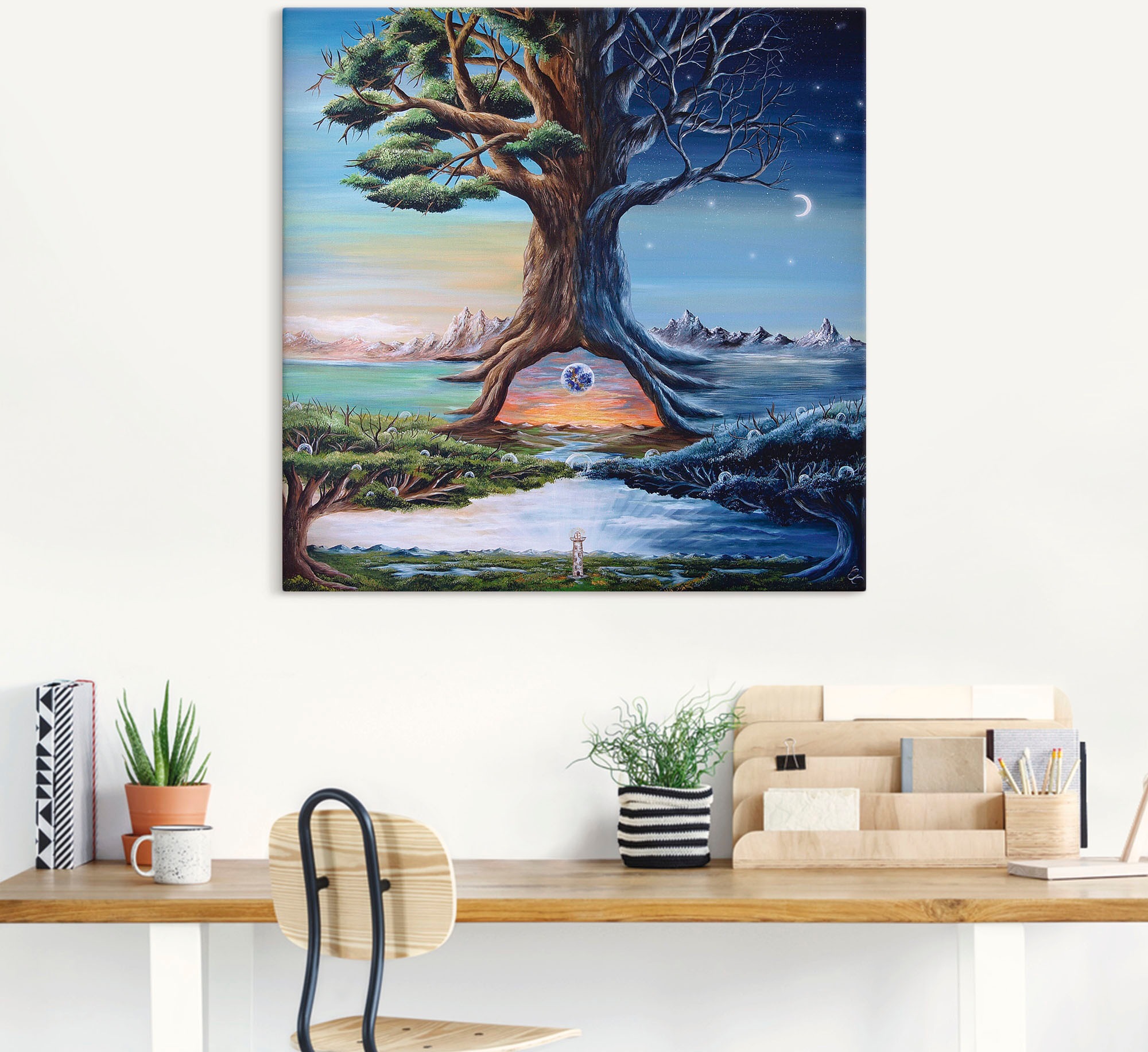 Artland Wandbild »Zwischenträume«, Landschaften, (1 St.), gedruckt