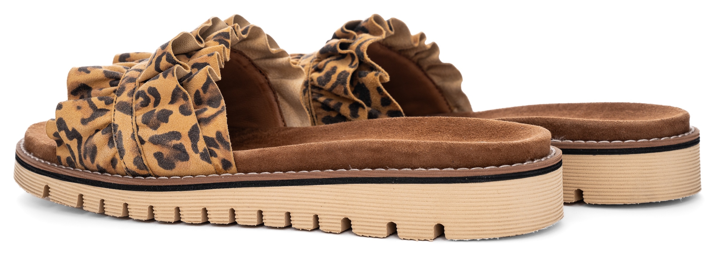 Ara Pantolette »KIENT«, Slides, Flats, Sandale mit geraffter Bandage