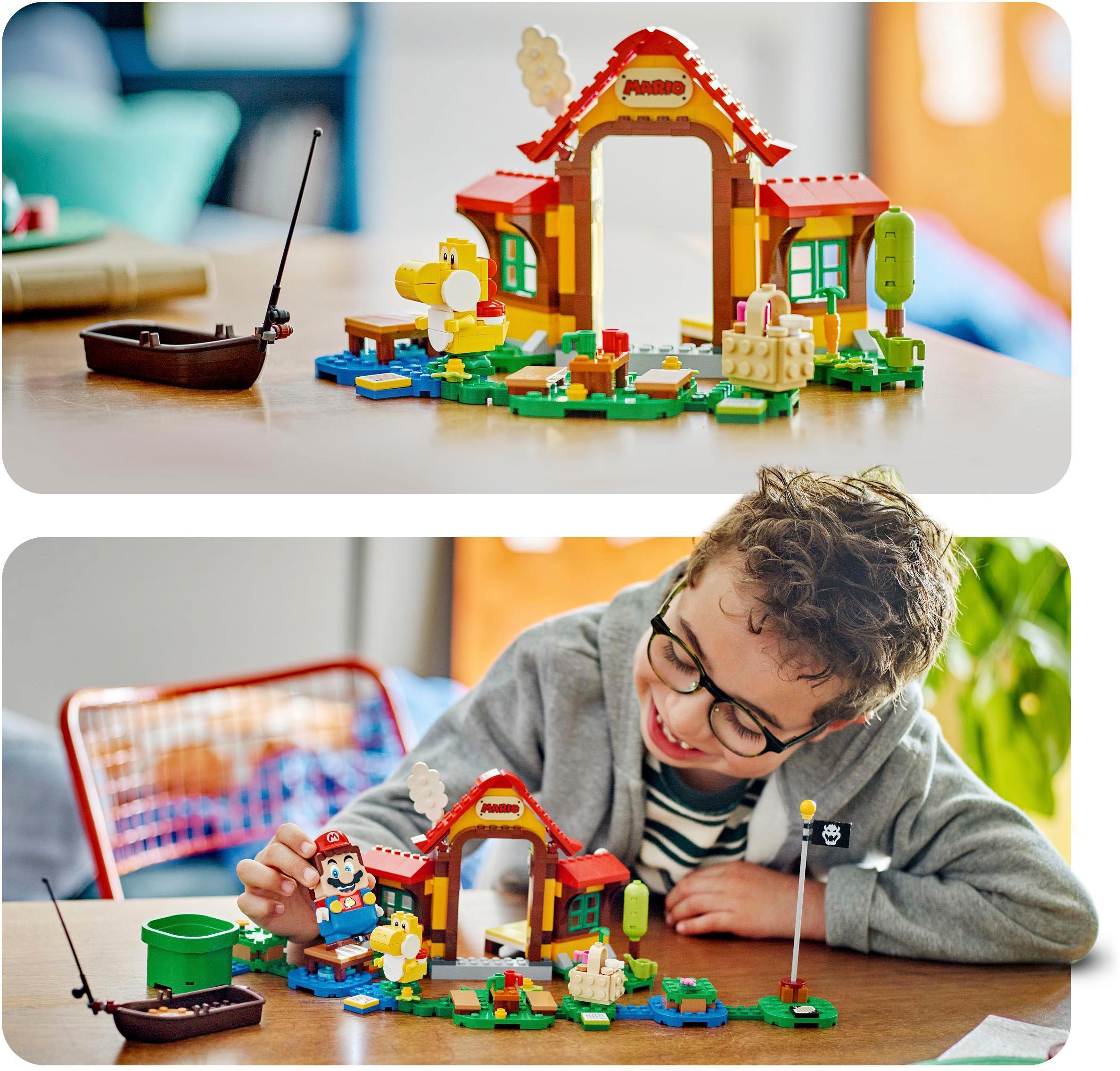 LEGO® Konstruktionsspielsteine »Picknick bei Mario – Erweiterungsset  (71422), LEGO® Super Mario«, (259 St.), Made in Europe online
