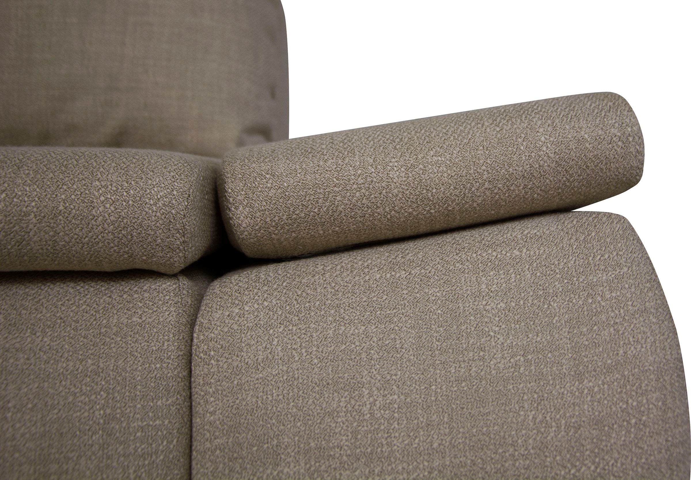 Home affaire Ecksofa »Acra L-Form«, mit Bettfunktion und Bettkasten, in Mattenoptik