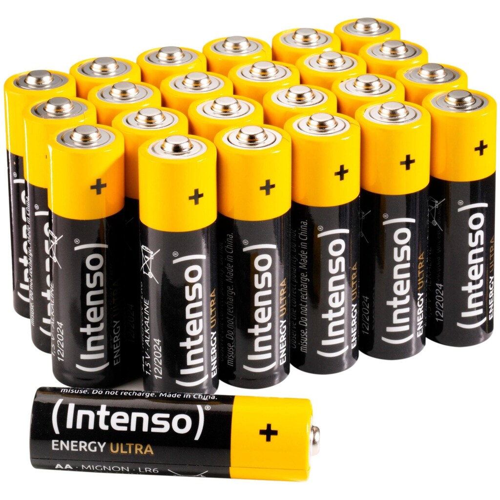 Intenso Batterie »24er Pack Energy Ultra AA LR6«, (24 St.)