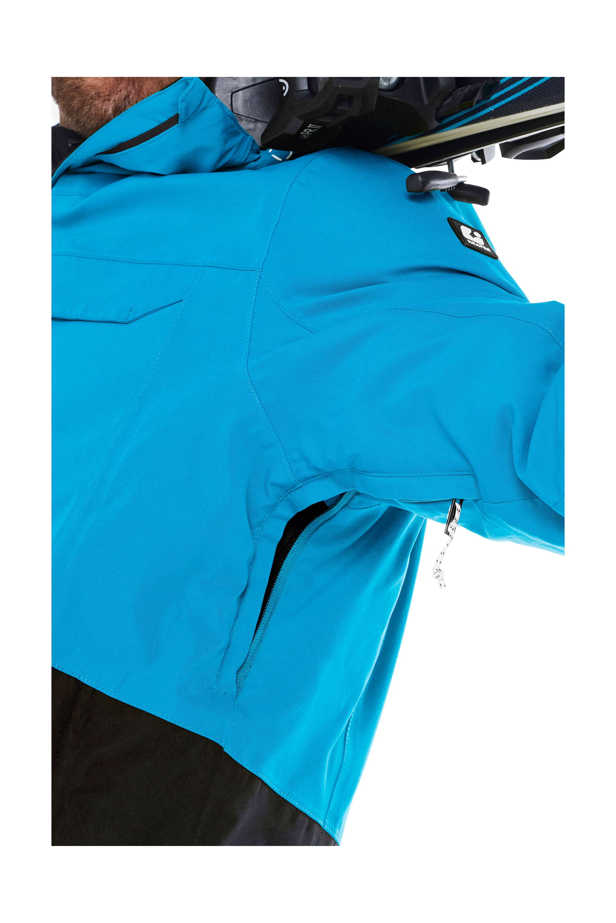 Killtec Skijacke »KSW 280 MN SKI JCKT« Wasserdichte Herrenjacke mit Schneefang und Teflon EcoElite™