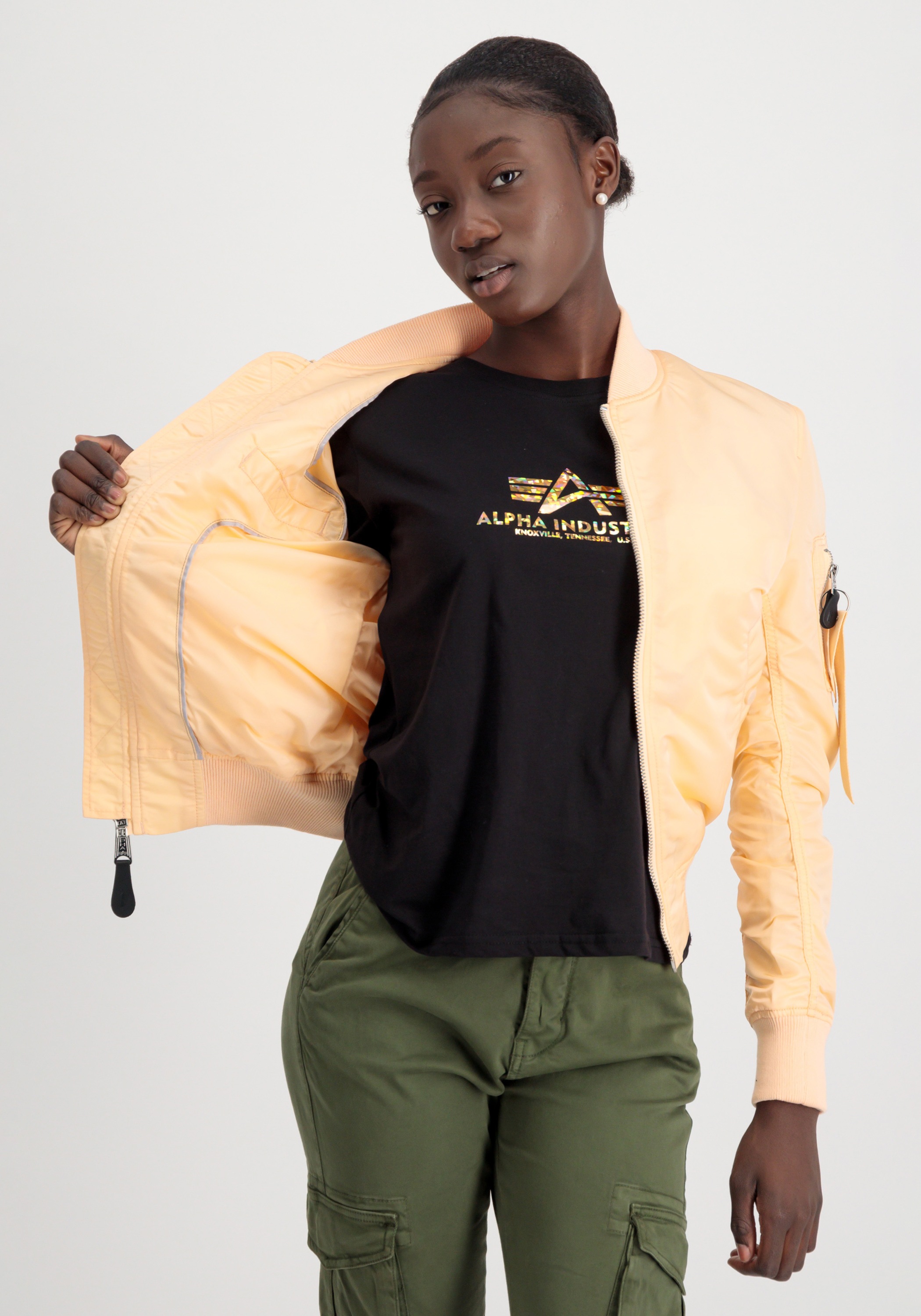 Alpha Industries Bomberjacke »Alpha Industries Women - Bomber Jackets MA-1 VF LW Wmn«