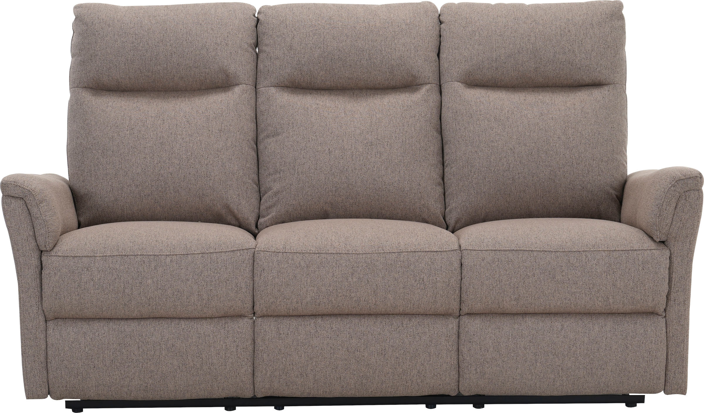 Home affaire 3-Sitzer »FINNARA, 3-Sitzer,elelektrische Relaxfunktion in 2 Sitzen, USB A/C« Liegefunktion 105°-135°, Federkern,