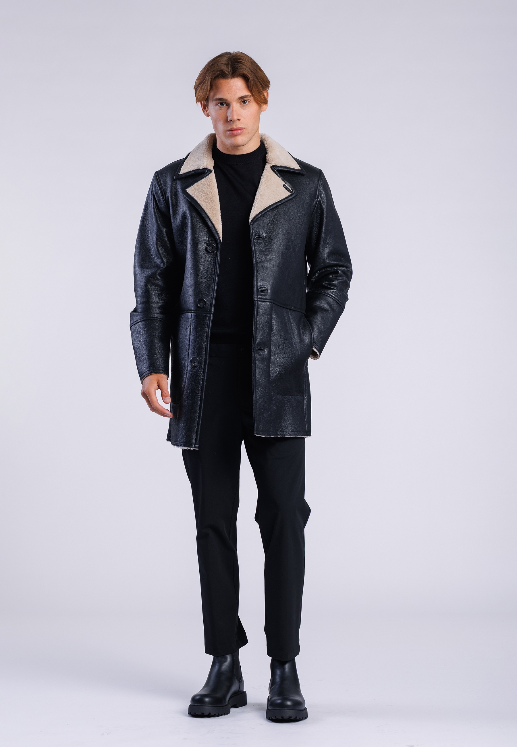 Freaky Nation Lederjacke »Silent Power-FN«