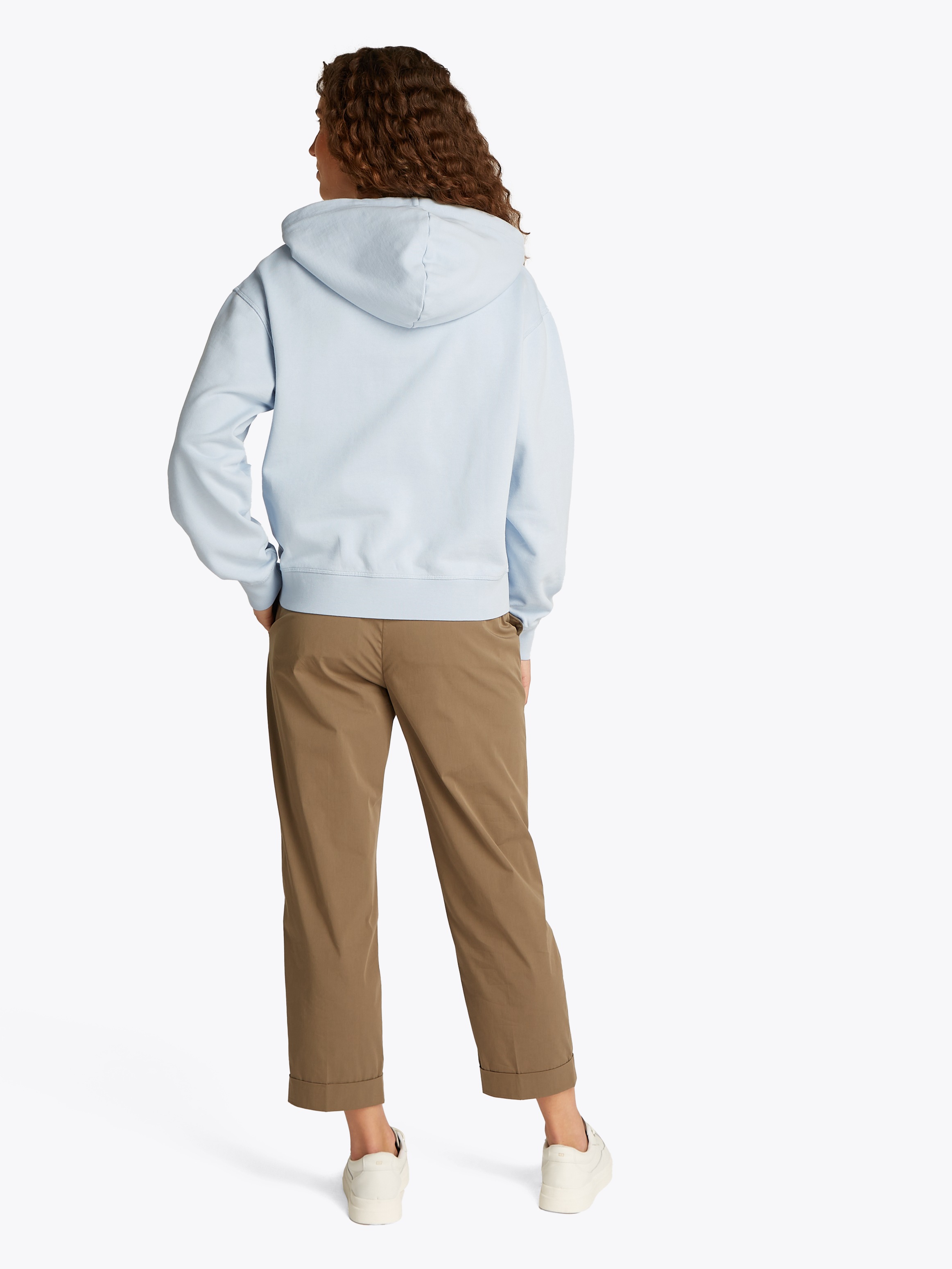 Tommy Hilfiger Hoodie »REG CONTRAST FLAG HOODIE«, mit Logo-Flag