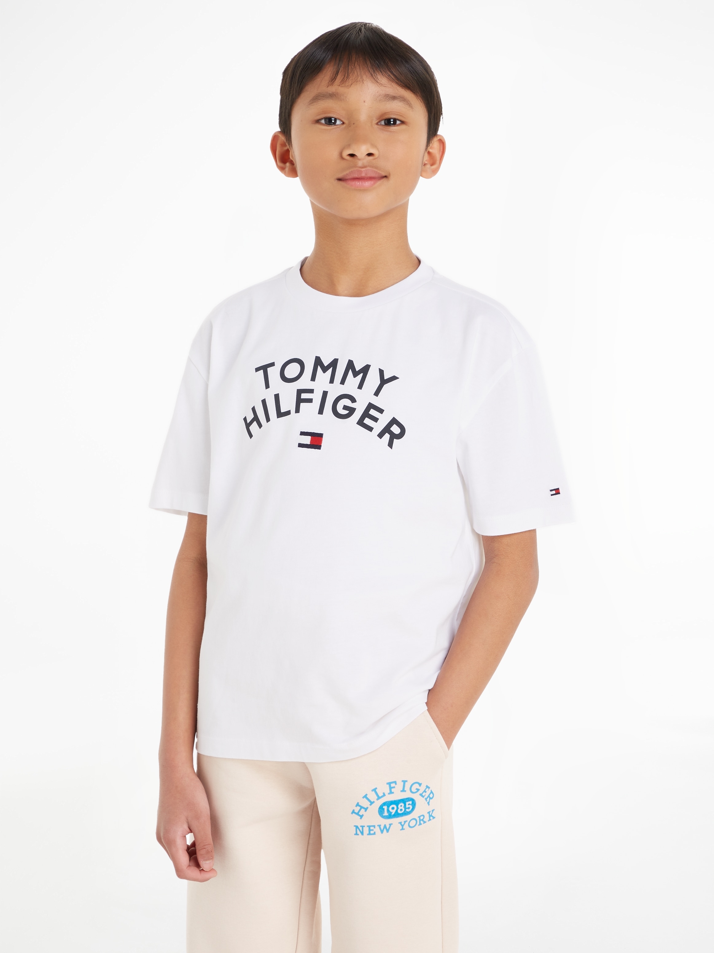 Tommy Hilfiger T-Shirt »TOMMY HILFIGER FLAG TEE«