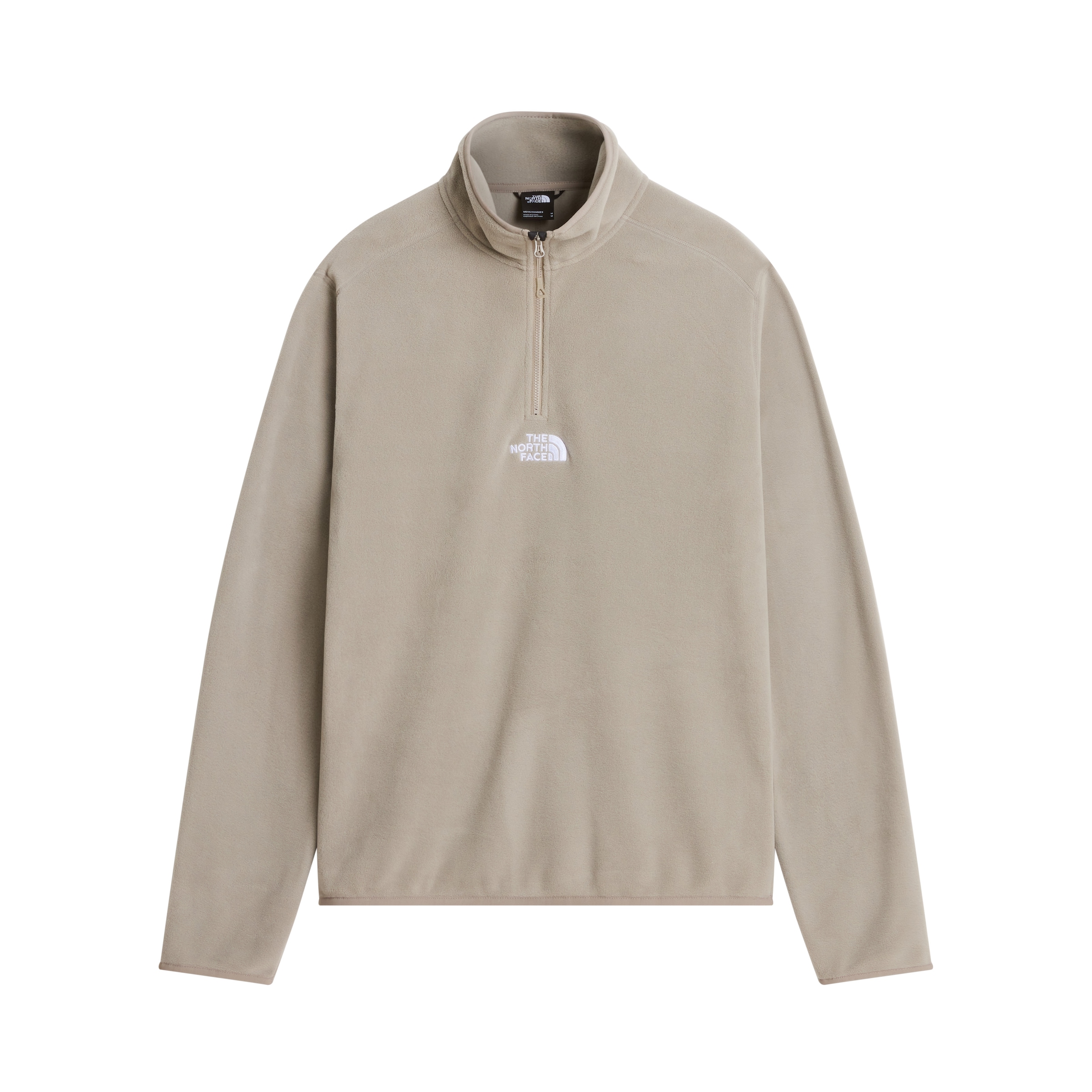 The North Face Fleecepullover »M GLACIER 1/4 ZIP - EMBROIDERED LOGO«, mit 1/4-Zip-Design, atmungsaktiv, schnell trocknend, wasserabweisend
