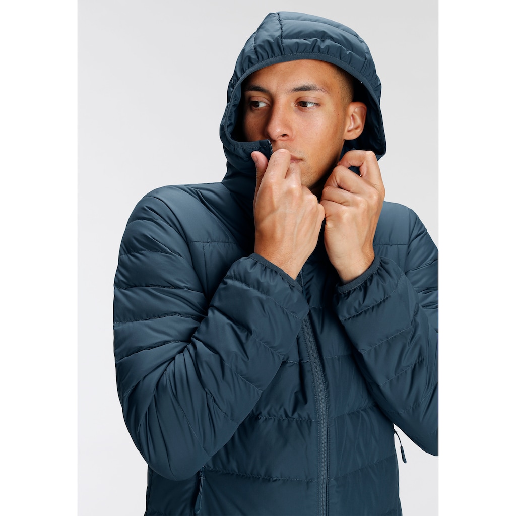 Jack Wolfskin Daunenjacke »STANLEY«, mit Kapuze, Wasserabweisend & Winddicht & Atmungsaktiv