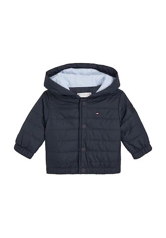 Winterjacke »BABY QUILTED JACKET«, mit Kapuze