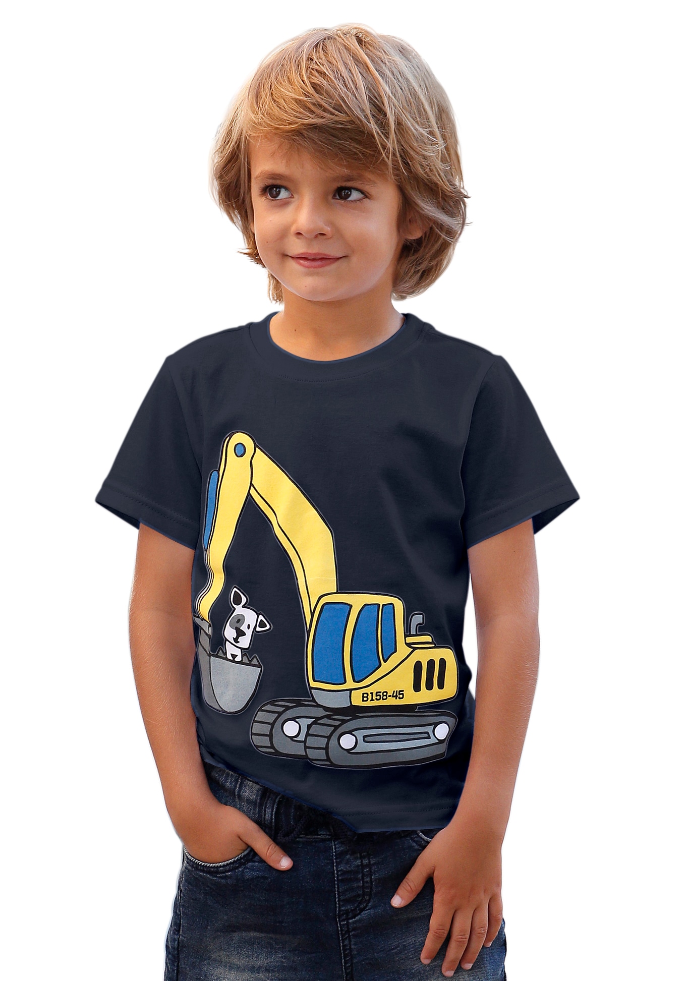 KIDSWORLD T-Shirt, mit Bagger bei OTTO