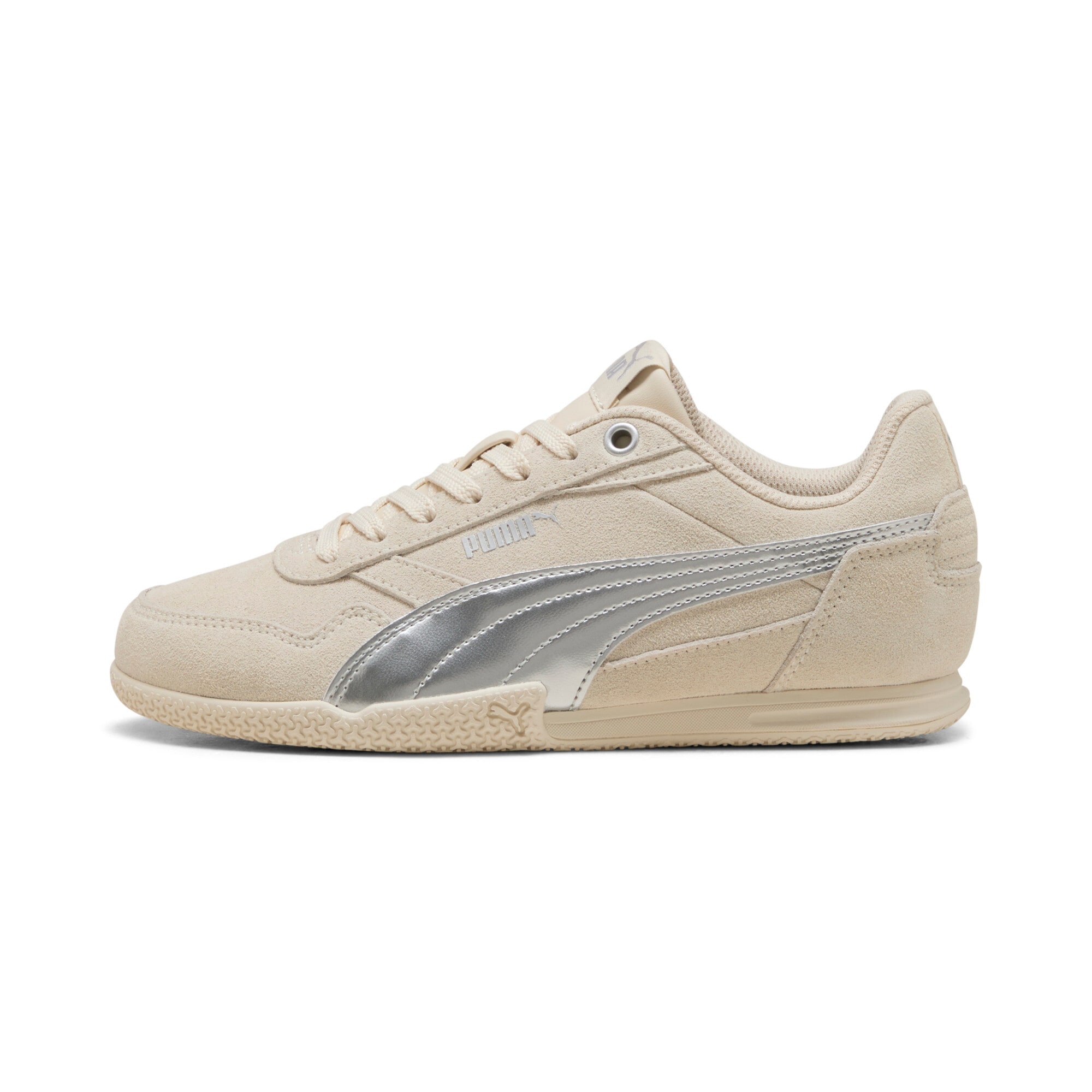 PUMA Sneaker »BELLA DONNA SD METALLIC JR«  für Freizeit- und Sportaktivitäten, mit Textil-Innenmaterial
