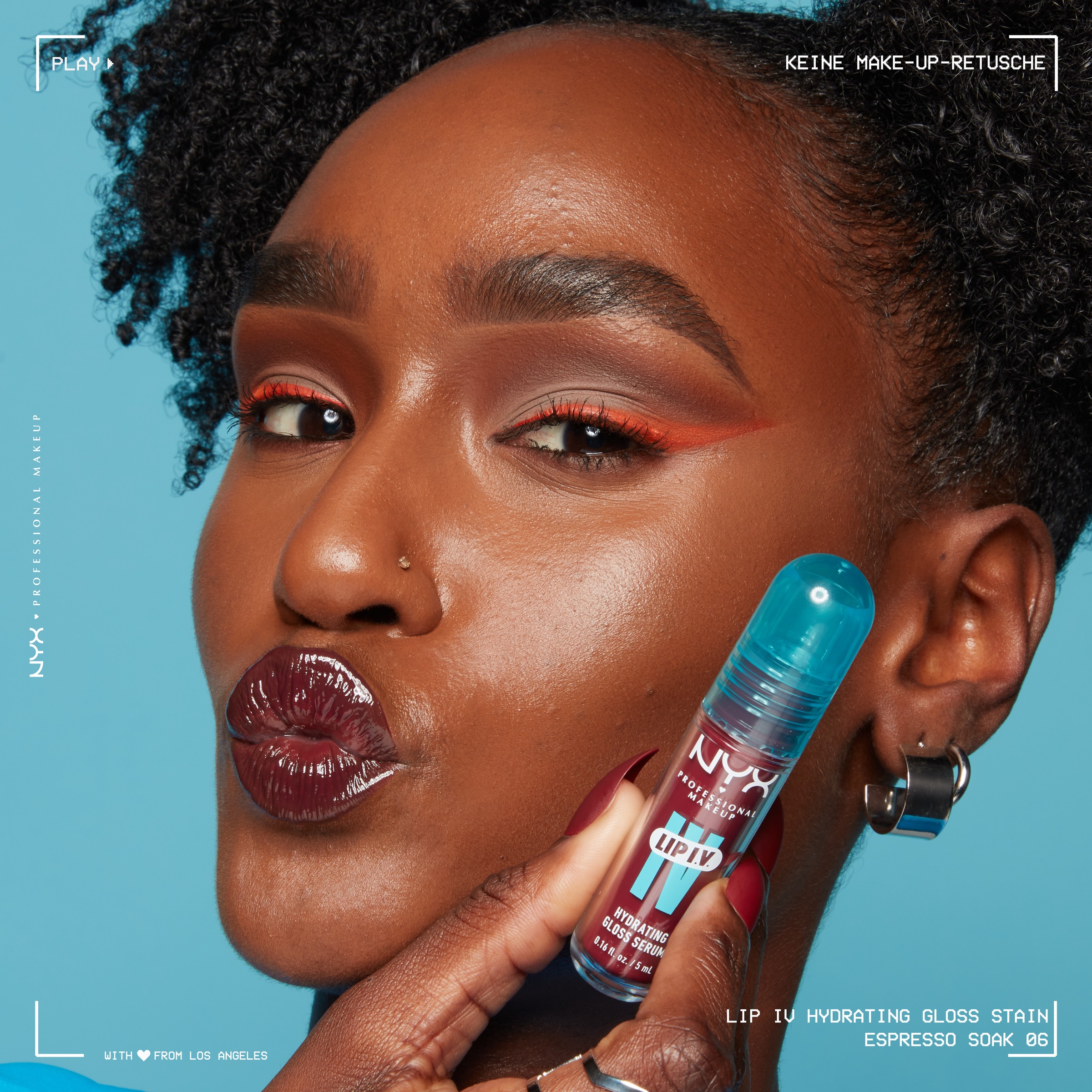 NYX Lipgloss »NYX Professional Makeup Lip IV Gloss Serum Lipgloss«