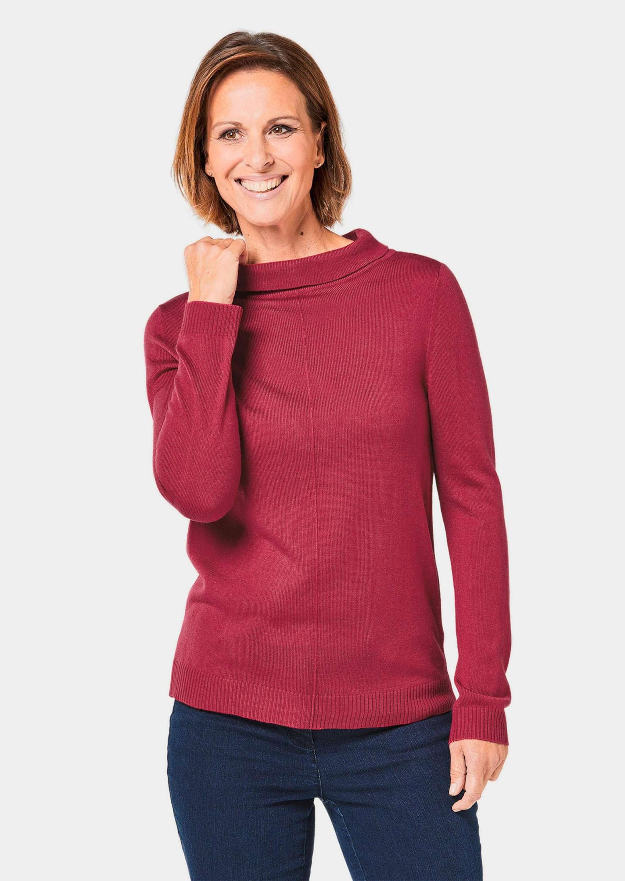 GOLDNER Strickpullover »Aufwendig gearbeiteter Pullover«