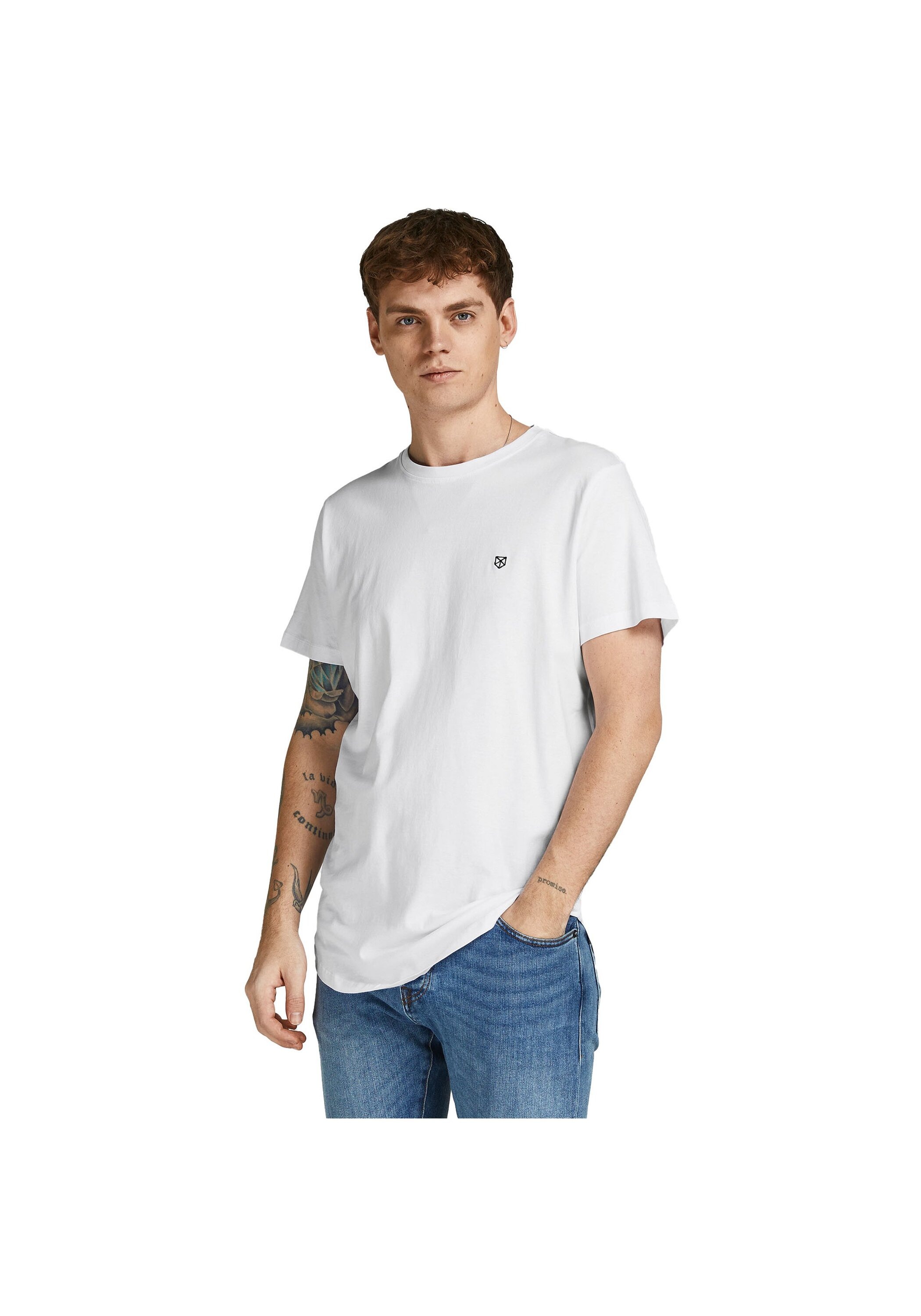 Jack & Jones T-Shirt »T-Shirt JPRBLABRODY TEE CREW NECK 5PK 5er Pack«