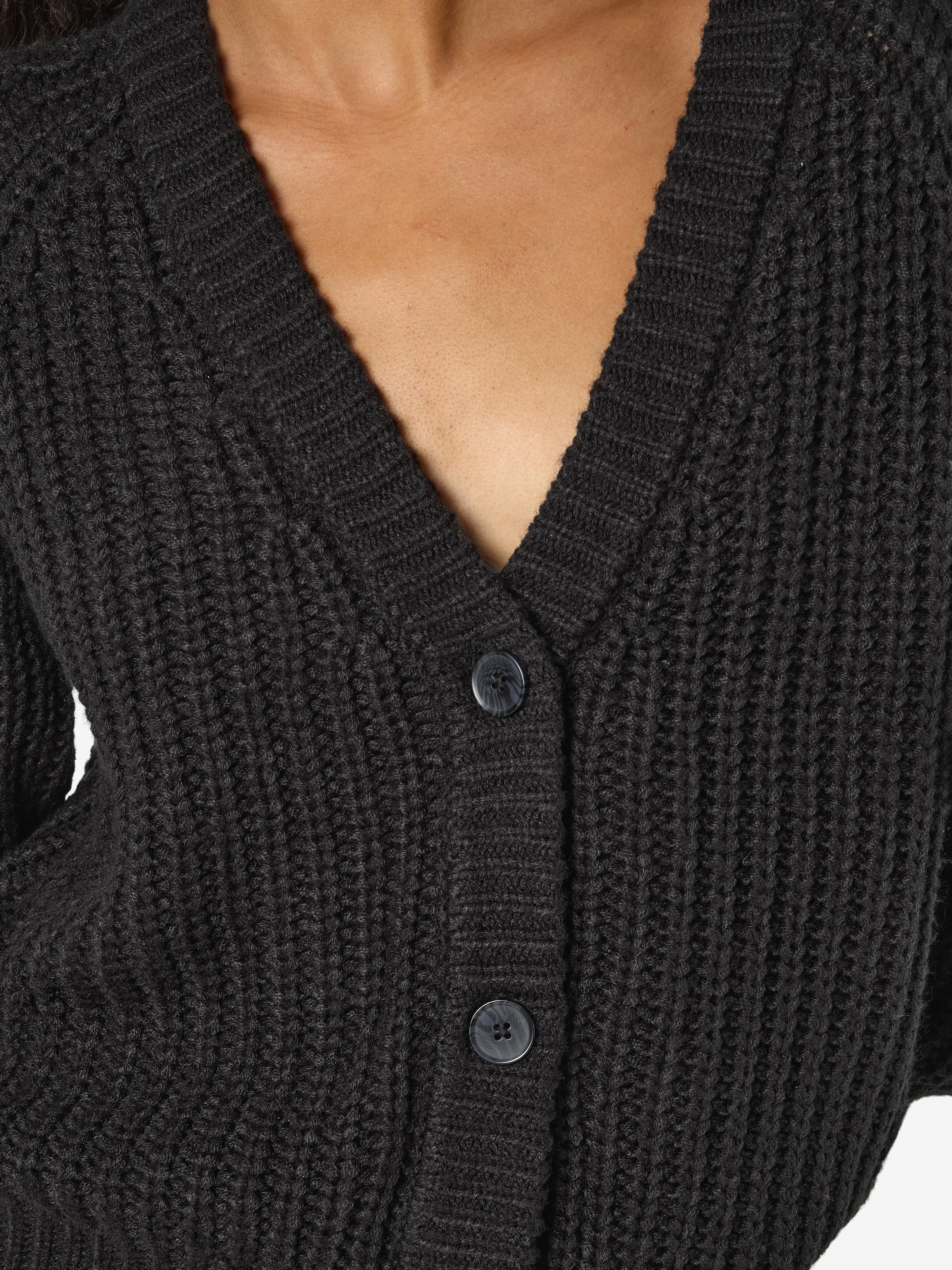 Noisy may Strickjacke »NMCHARLIE L/S V-NECK KNIT CARDIGAN NOOS«