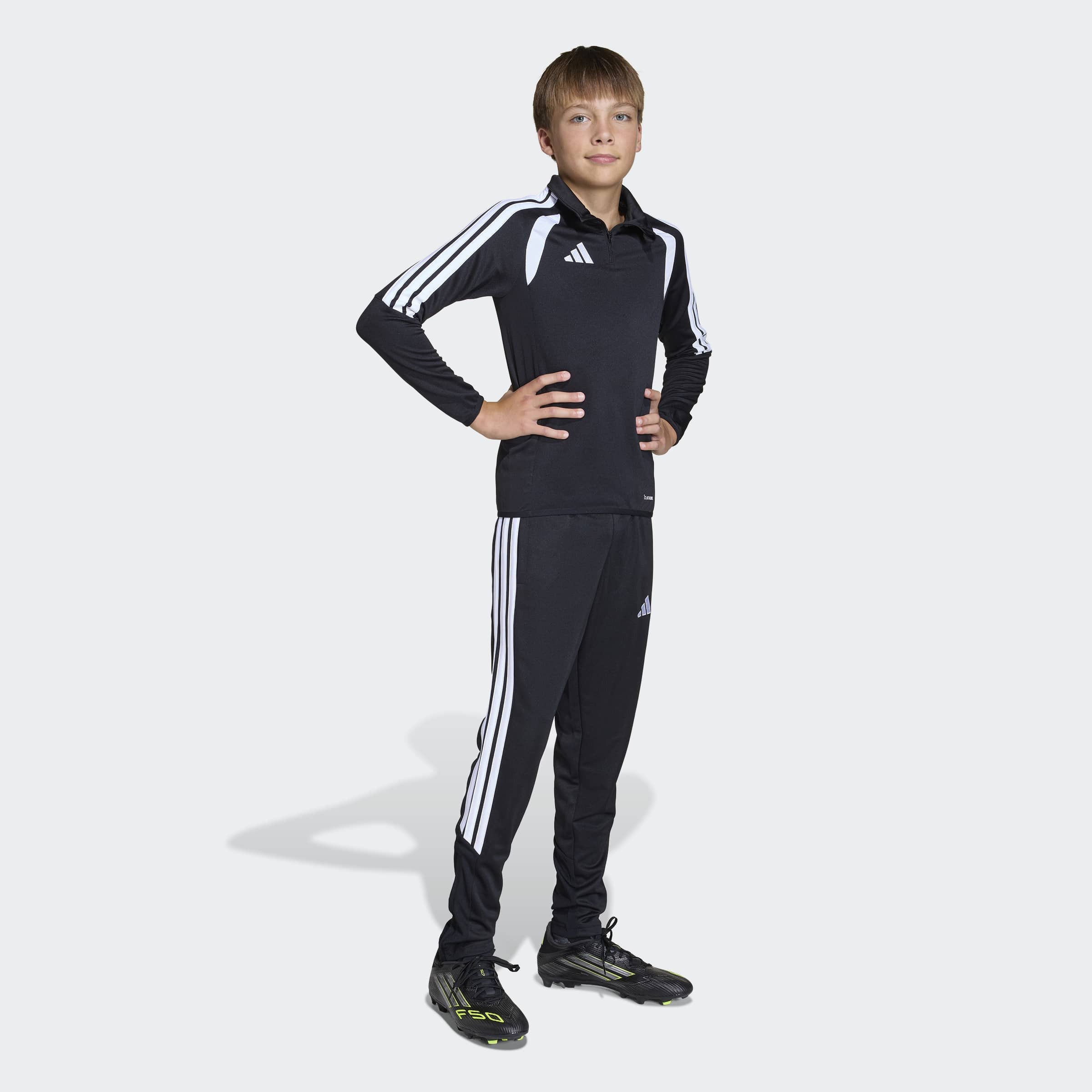 adidas Performance Trainingsshirt »TIRO26 LEAGUE KIDS TRAININGSOBERTEIL« mit Reißverschluss, atmungsaktiv, schnell trocknend