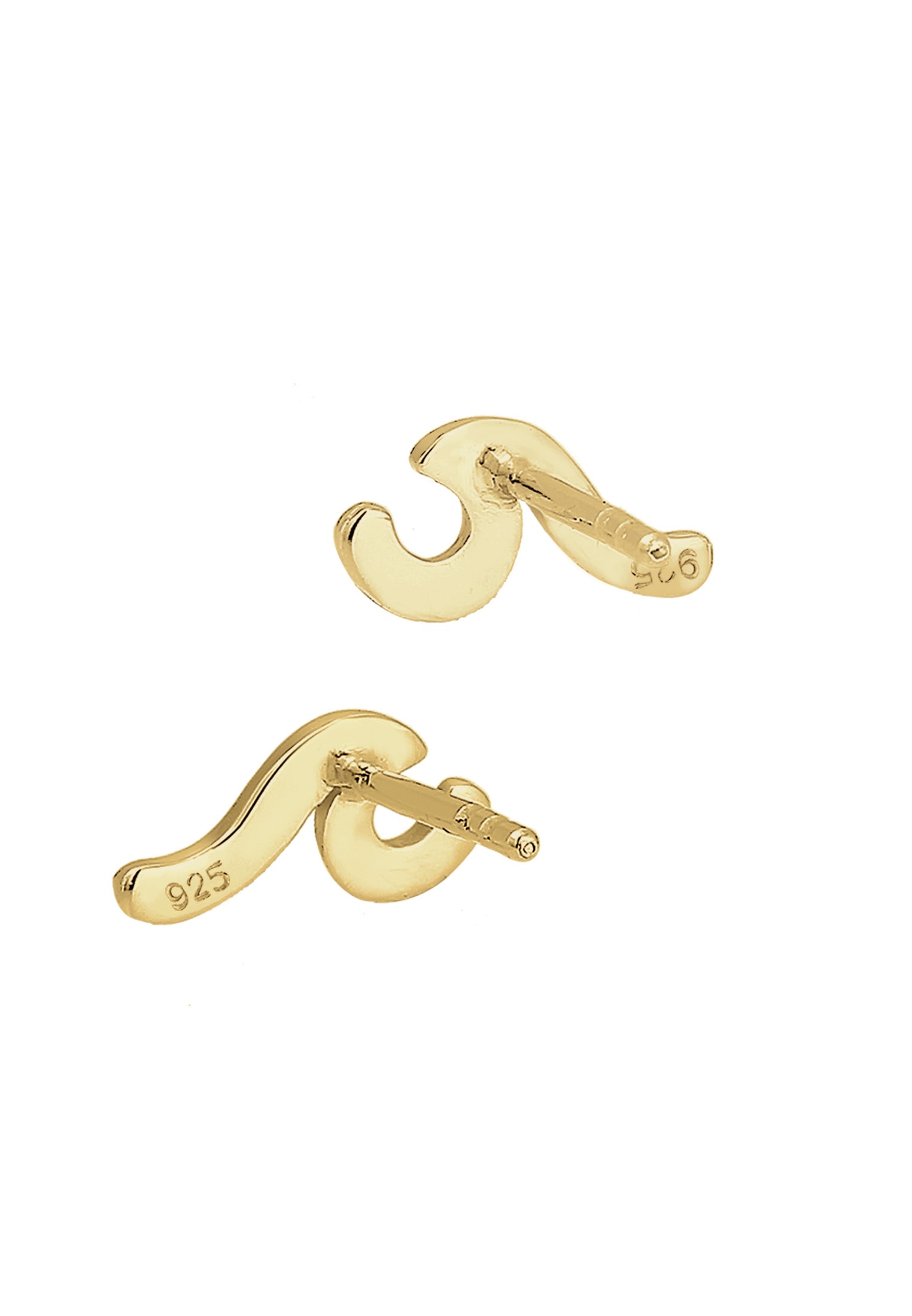 Elli Paar Ohrstecker »Ohrringe Wellen Wave Ohrringe Trend 925 Sterling Silber«