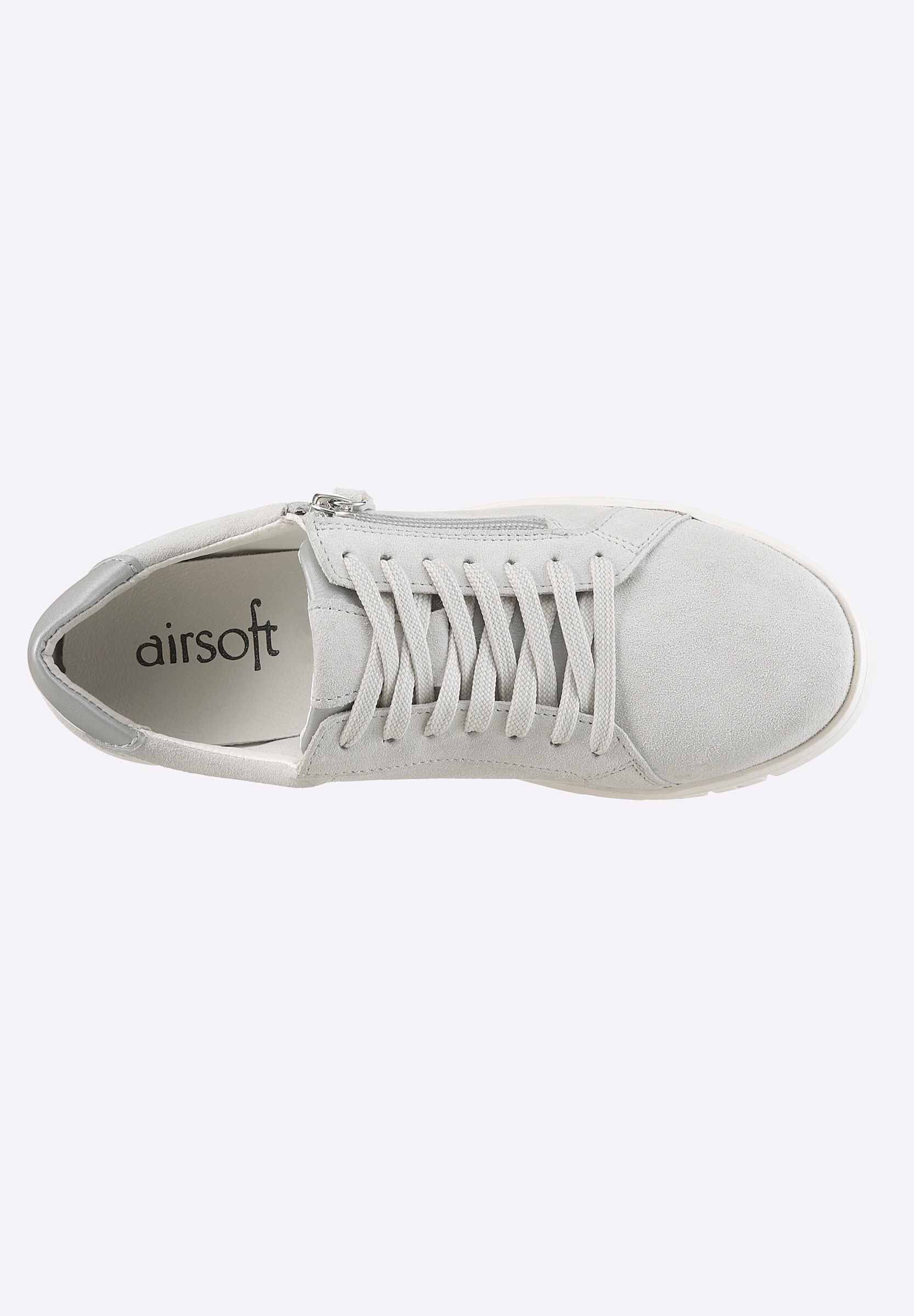 airsoft modern+ Schnürschuh »Sneaker Sneaker für orthopädische Einlagen geeignet«