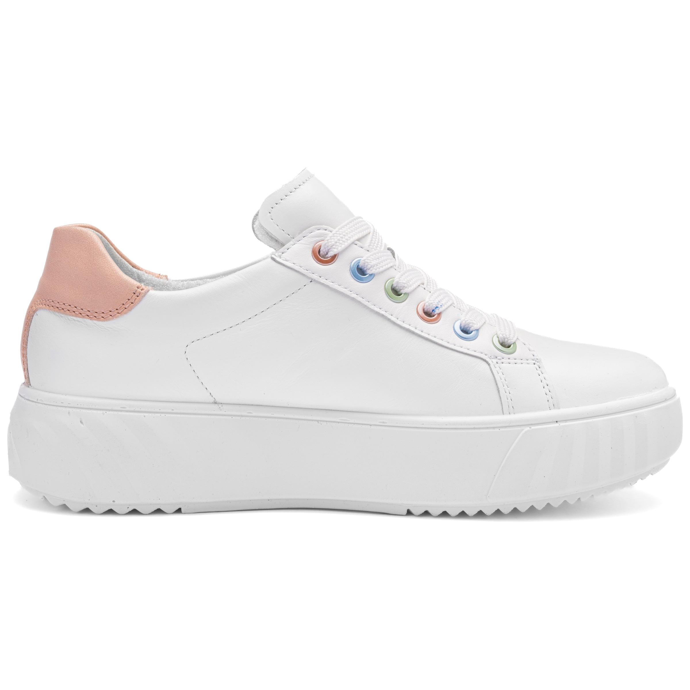 Ara Plateausneaker »MONACO«  Freizeitschuh, Halbschuh, Schnürer mit Kontrastbesatz, H-Weite