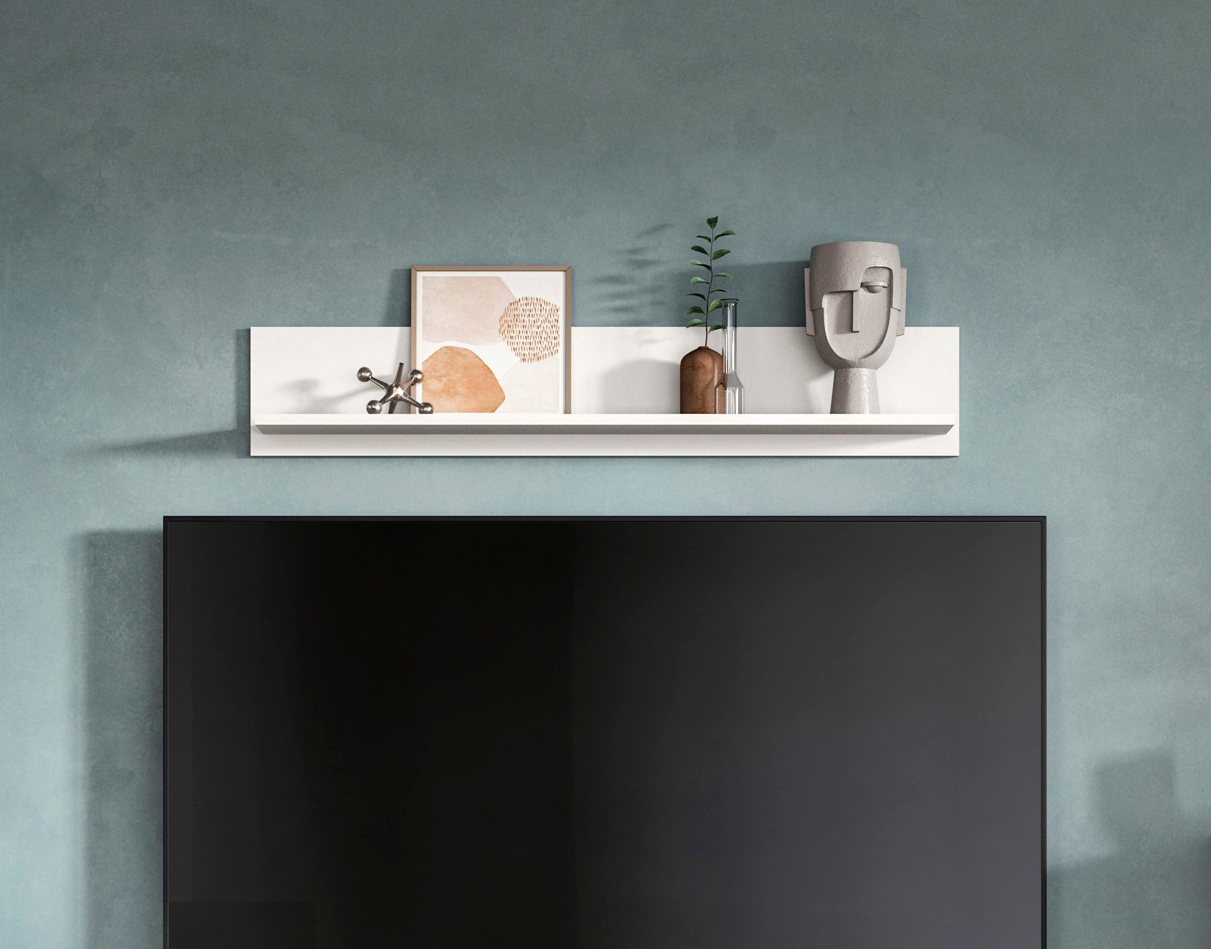 Home affaire Wandboard »FLORENZ, 110 cm, Hochglanz« 1 Stk. tlg. Wandboard, Wandregal, Regal, Wohnzimmer, Esszimmer