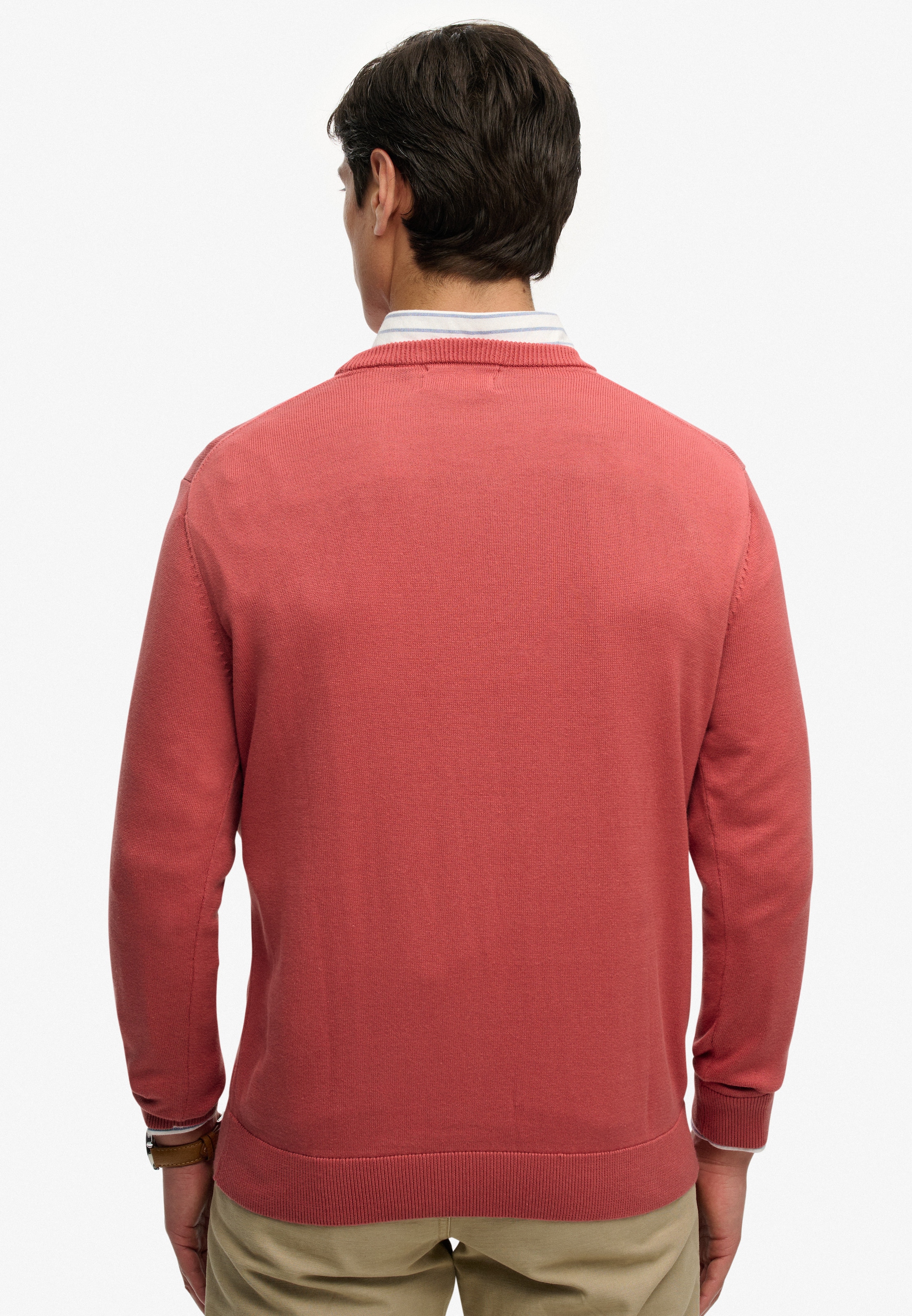 Superdry Strickpullover »ESSENTIALS COTTON JUMPER«