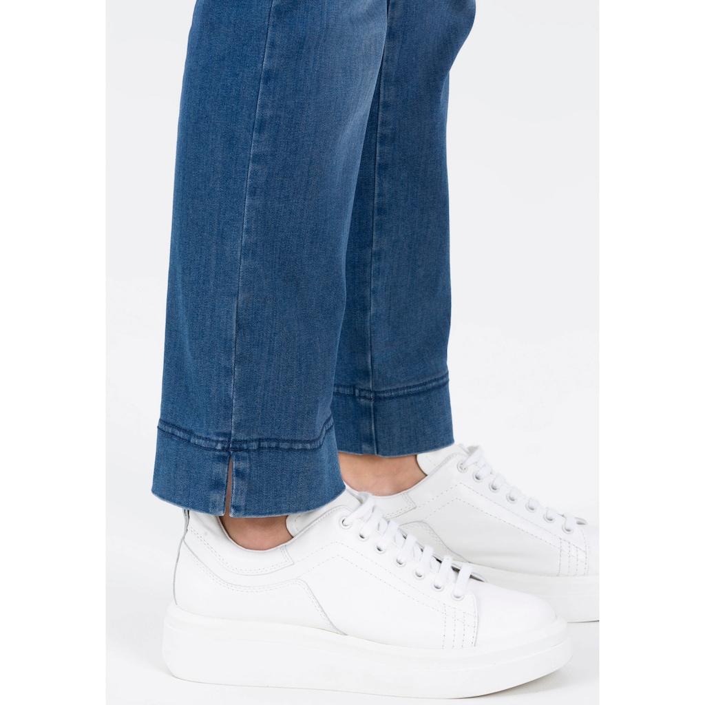 Stehmann Ankle-Jeans »Ina«, mit Seitenschlitz am Beinabschluss