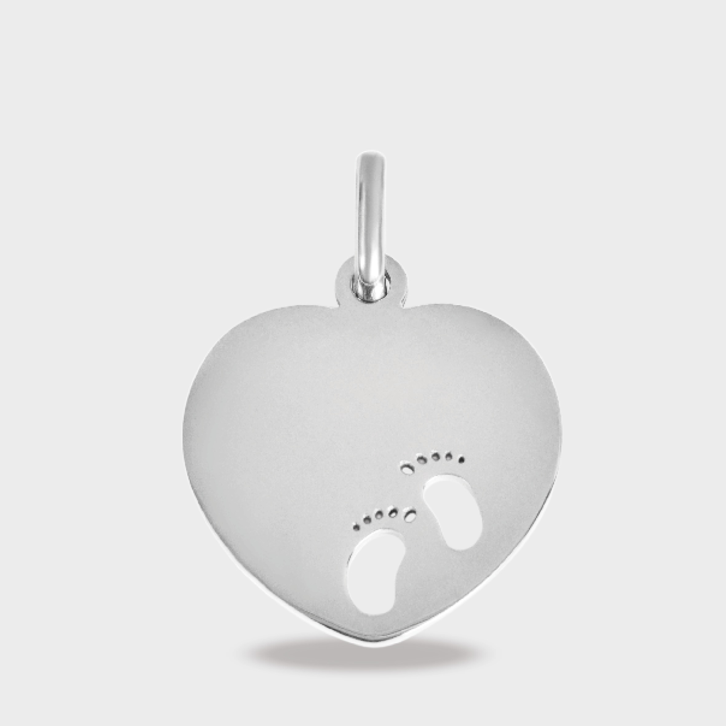 Adelia´s Kettenanhänger »Damen Anhänger ¿ Herz Gravuranhänger aus Edelstahl«