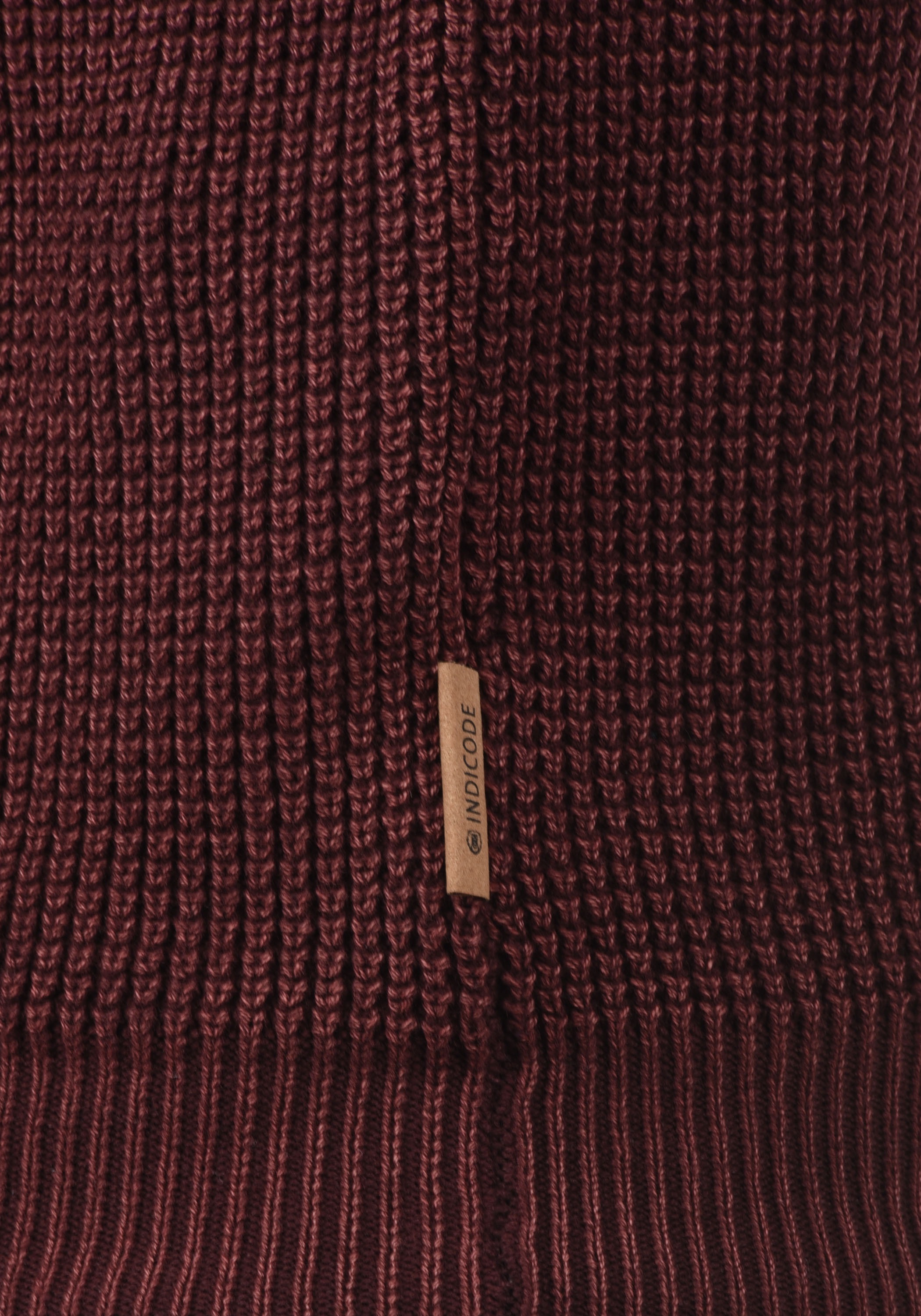 Indicode Strickfleece-Pullover »Strickpullover IDRockford«