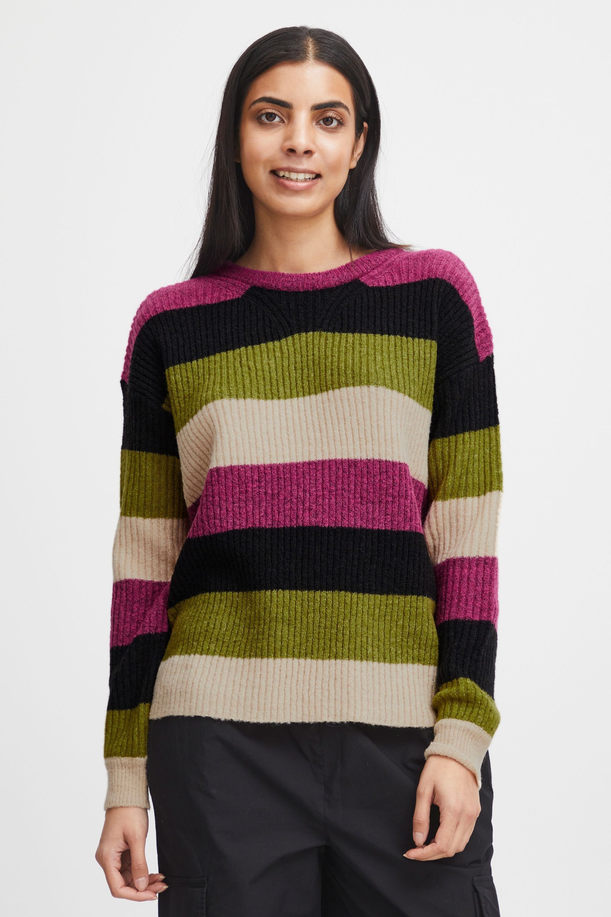 b.young Strickfleece-Pullover »Strickpullover BYOnema«