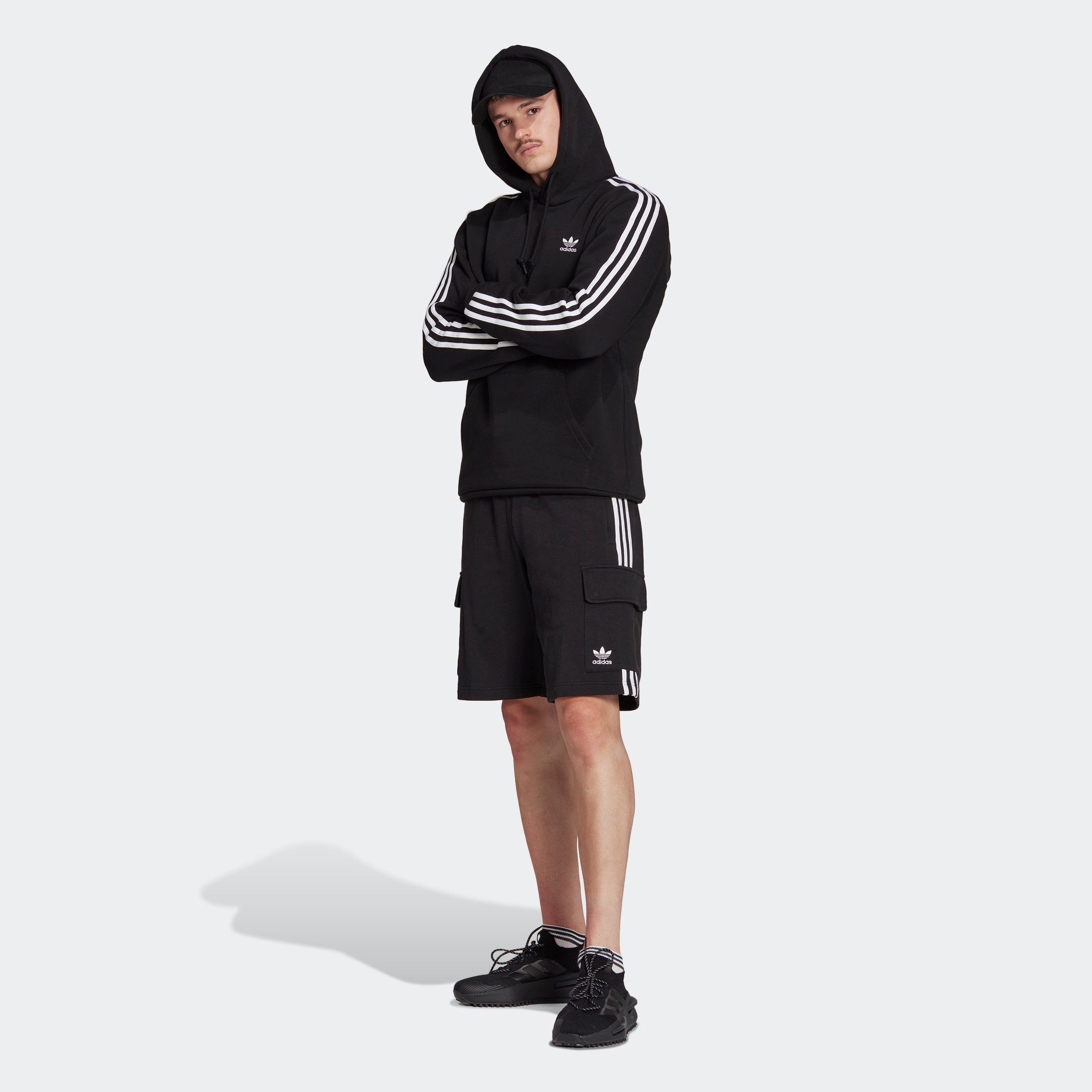adidas Originals Kapuzensweatshirt »ADICOLOR CLASSICS 3STREIFEN HOODIE«