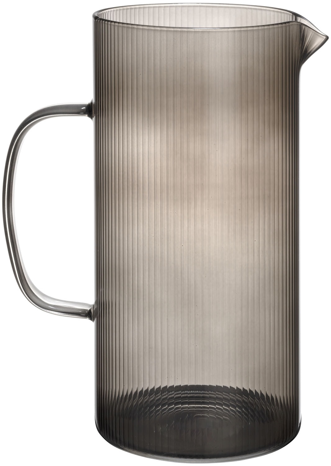 SCHÖNER WOHNEN-Kollektion Karaffe »KARINA« Glaskaraffe, 1,7l mit geriffelter Oberfläche