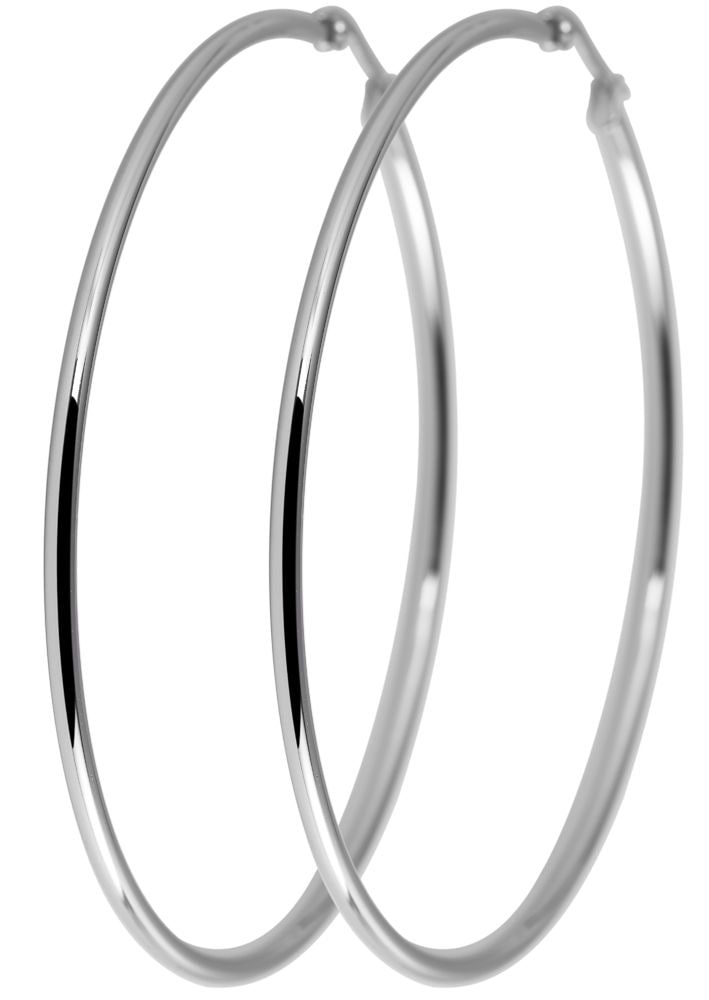 Adelia´s Paar Creolen »Damen Ohrringe ¿ Creole aus Edelstahl«