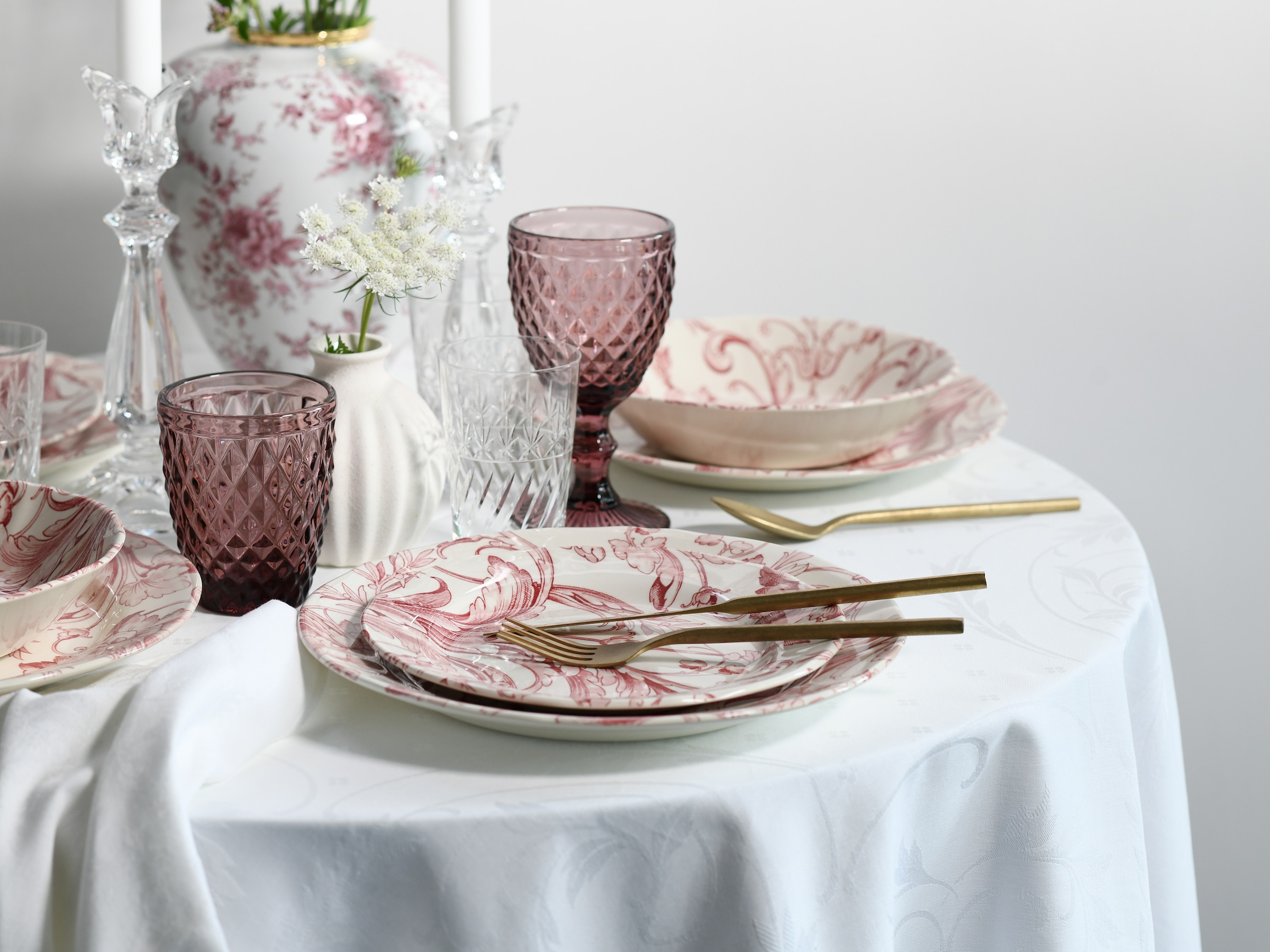 CreaTable Teller-Set »Venecia, Teller Set 18-tlg« Traditionell, Nostalgie