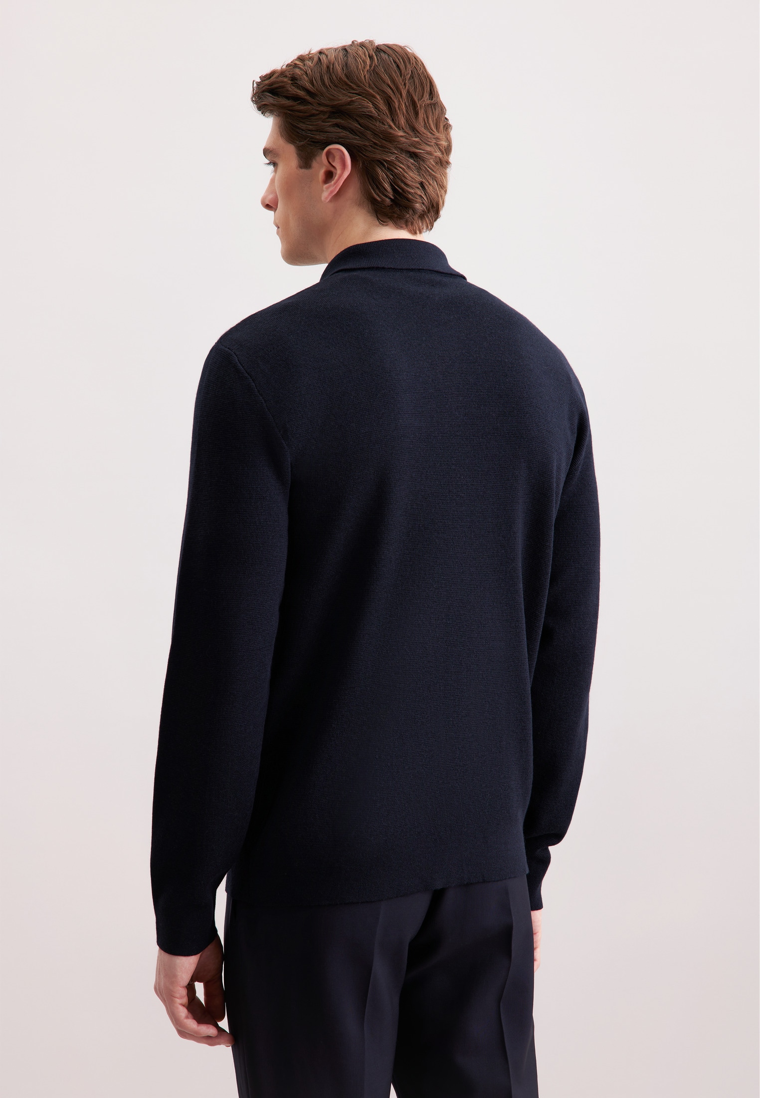 seidensticker Strickjacke »Schwarze Rose« 1/1 Kragen