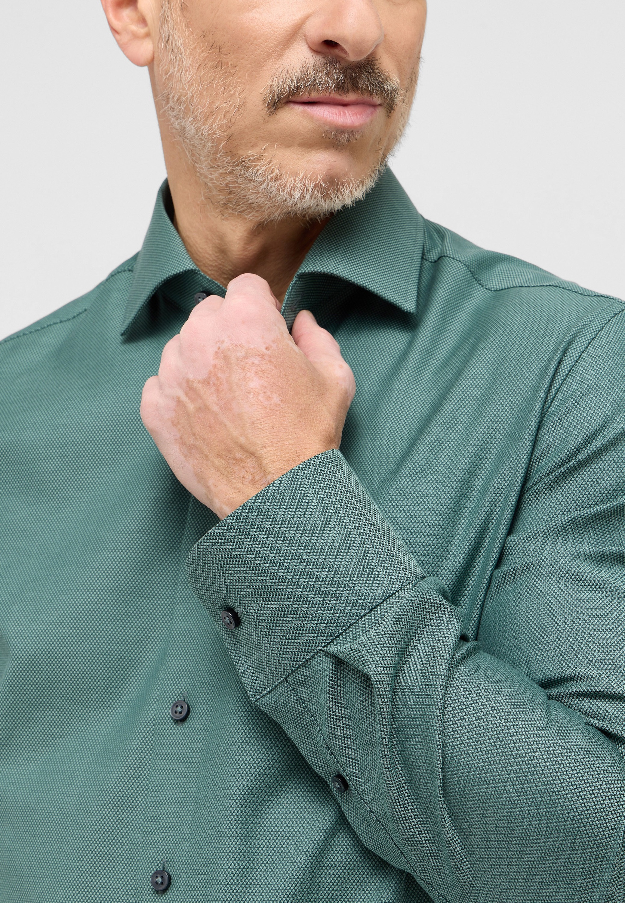 Eterna Langarmhemd »SLIM FIT«, NON IRON (bügelfrei)