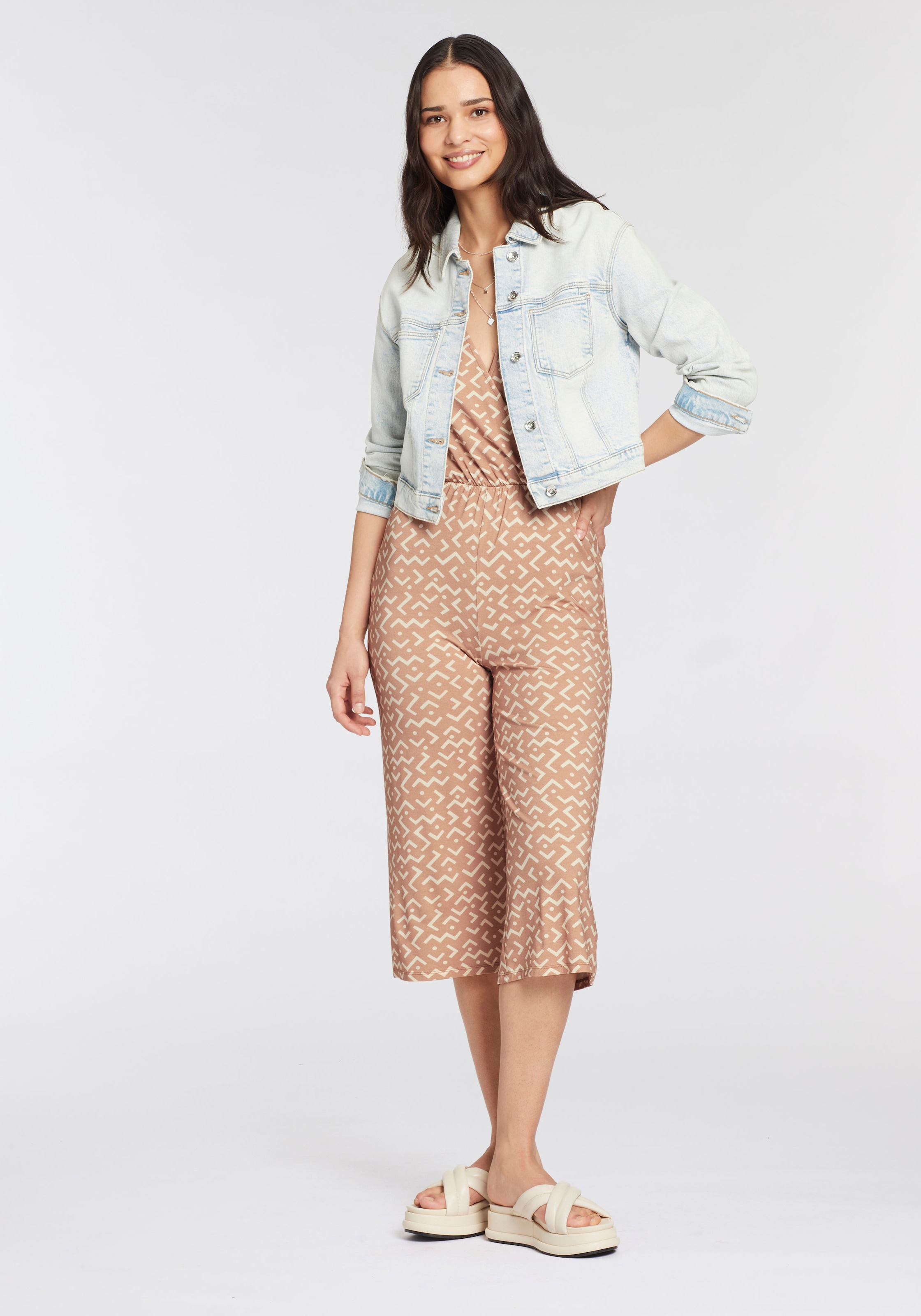 Laura Scott Jumpsuit, mit angesagtem Allover-Print