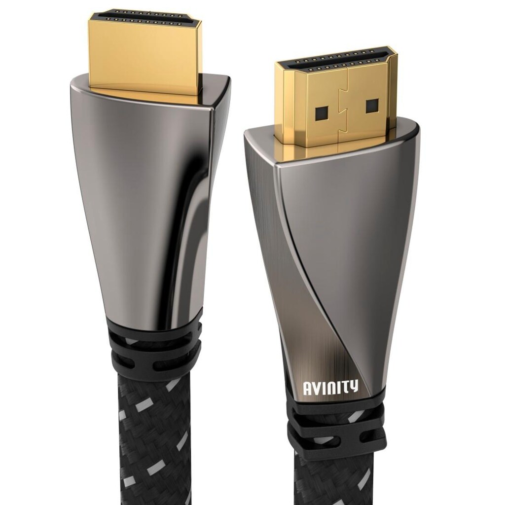 AVINITY HDMI-Kabel »High Speed HDMI™-Kabel, Ethernet, 5m Gewebe und vergoldet«